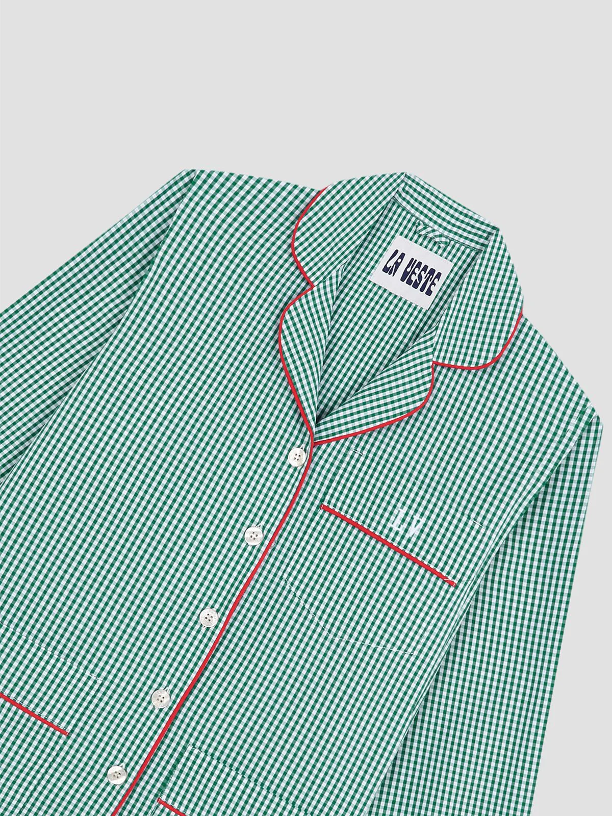 Alpino Pijama Check Green - Image 4