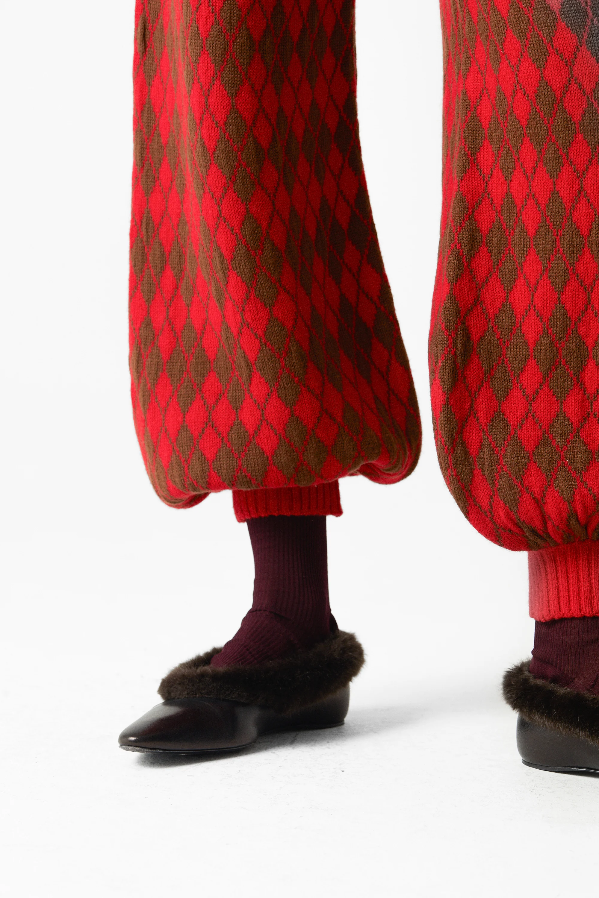 Arlequín Knit Pants Red - Image 4