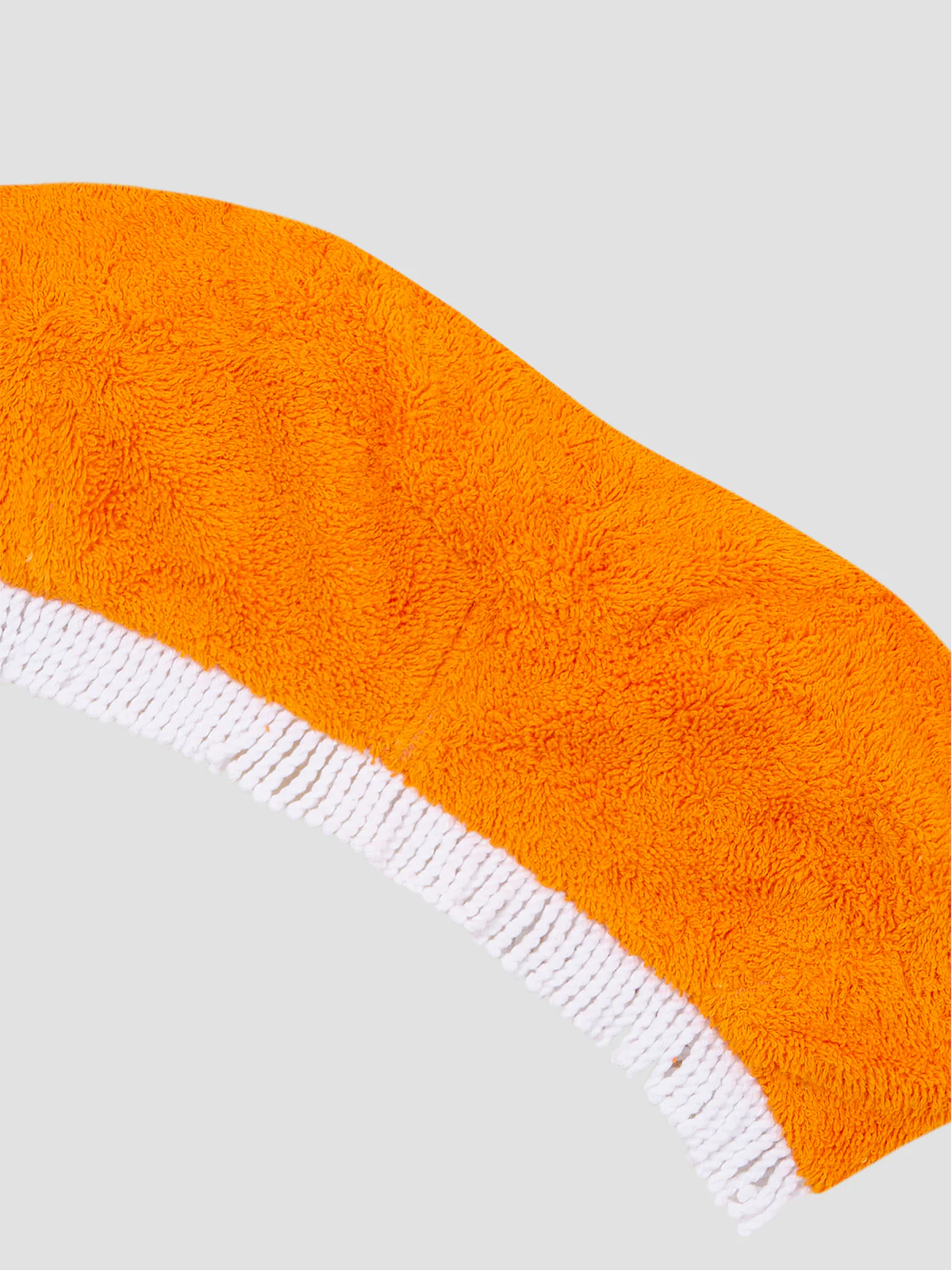 Bandeau Top Towel Fringed Orange - Image 2