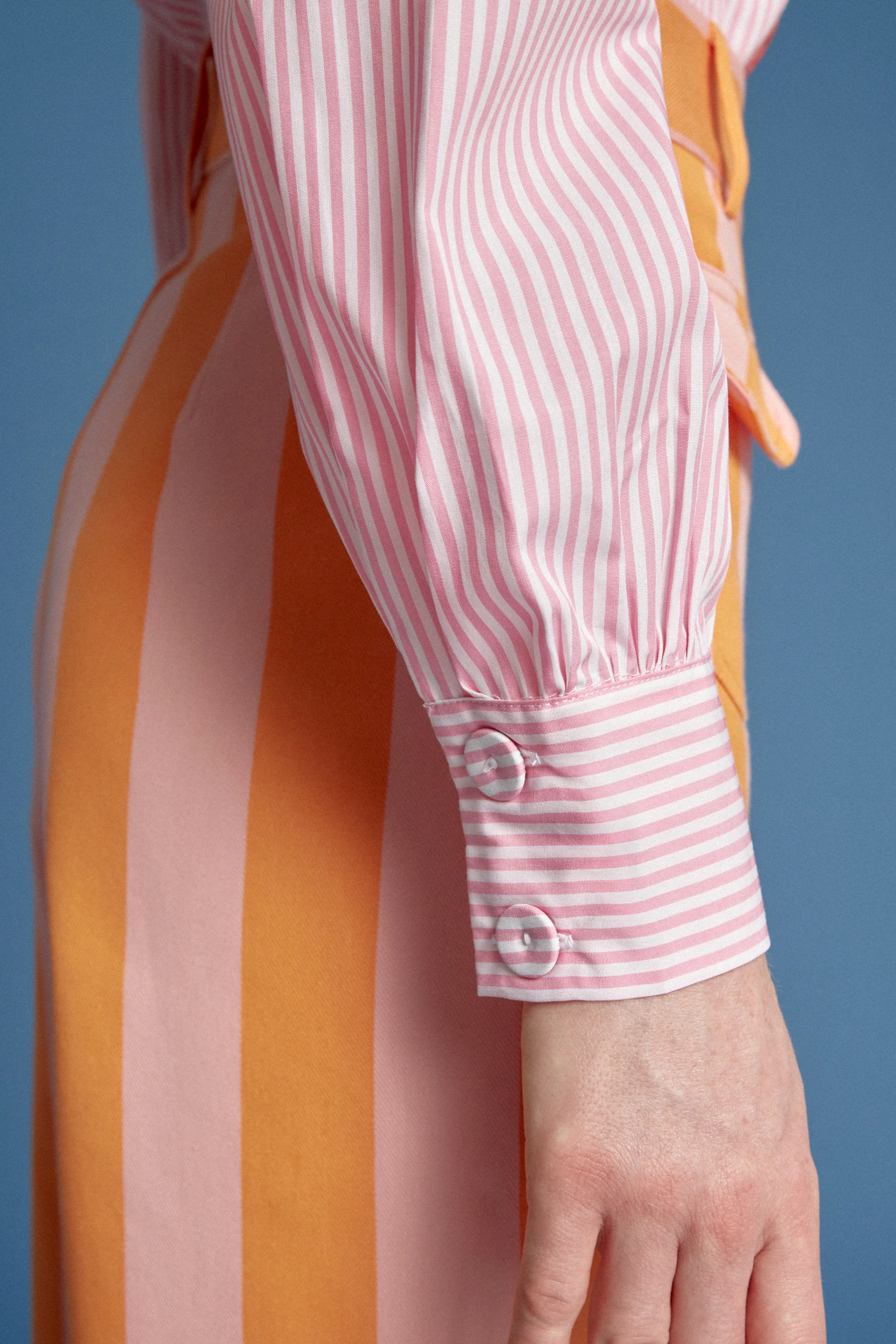 Blackboard Shirt Stripe Pink - Image 5