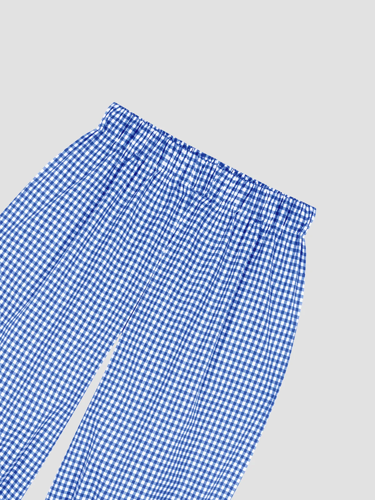Bombacho Pants Vichy Blue - Image 2