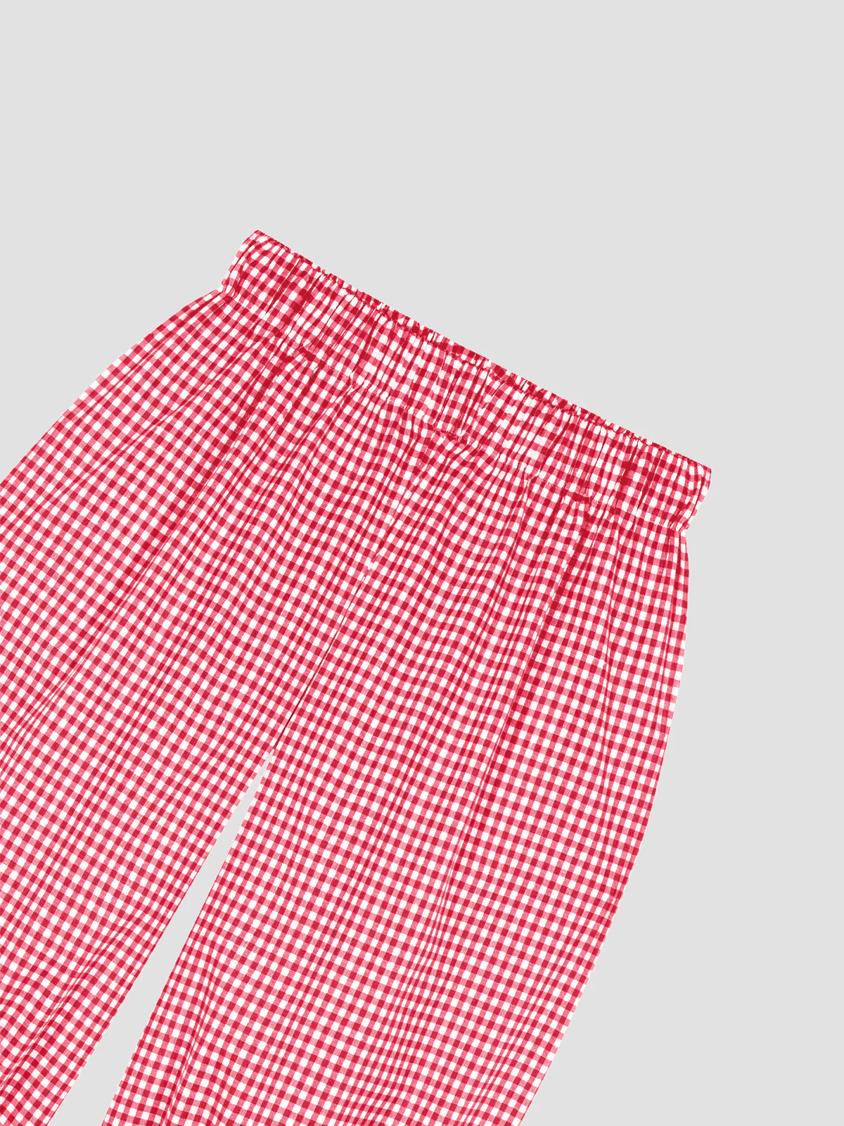 Bombacho Pants Vichy Red - Image 2