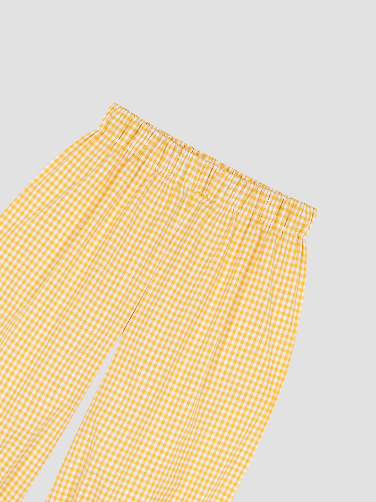 Bombacho Pants Vichy Yellow - Image 2