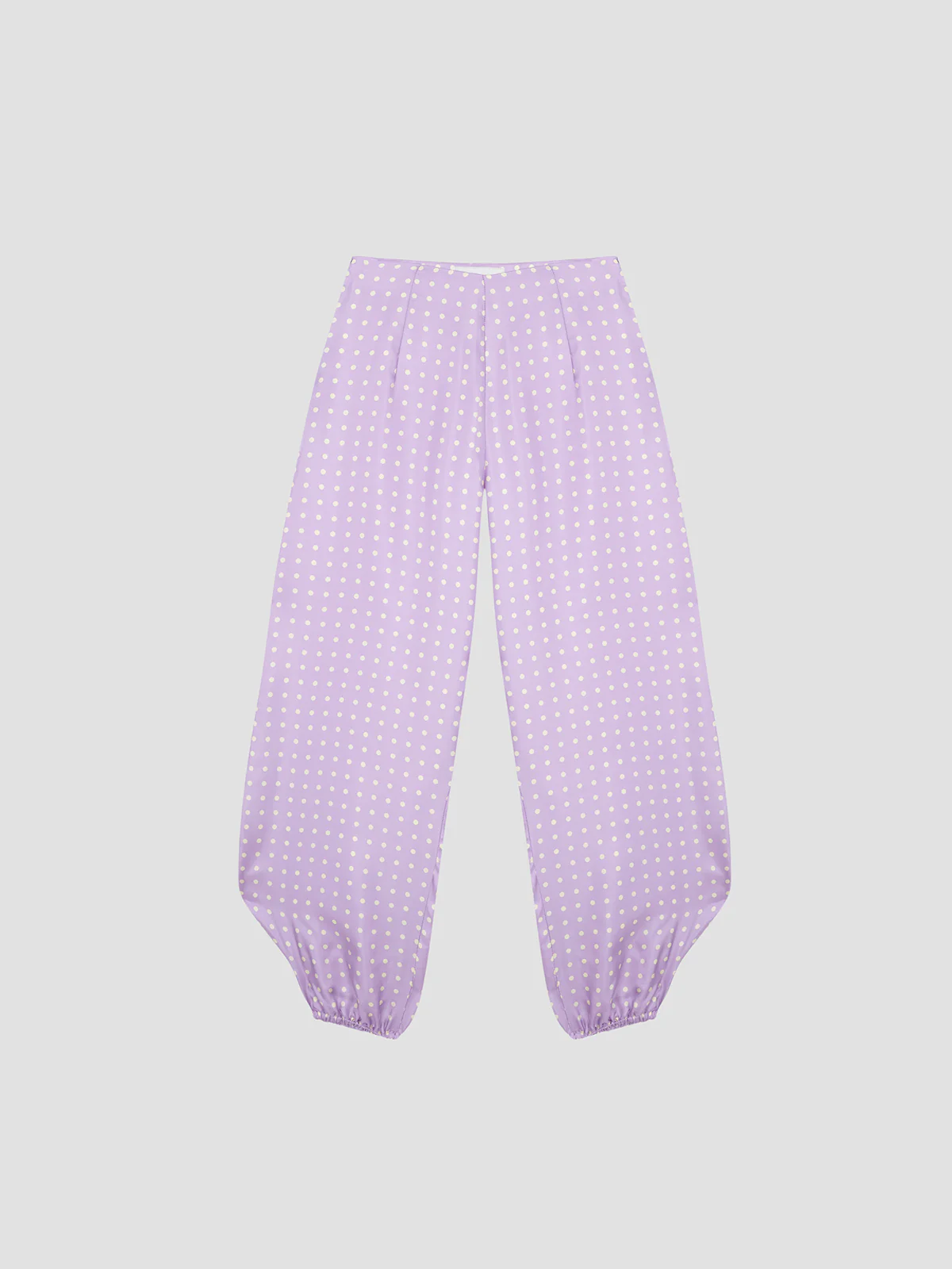 Boogie Silk Dots Pants Lila