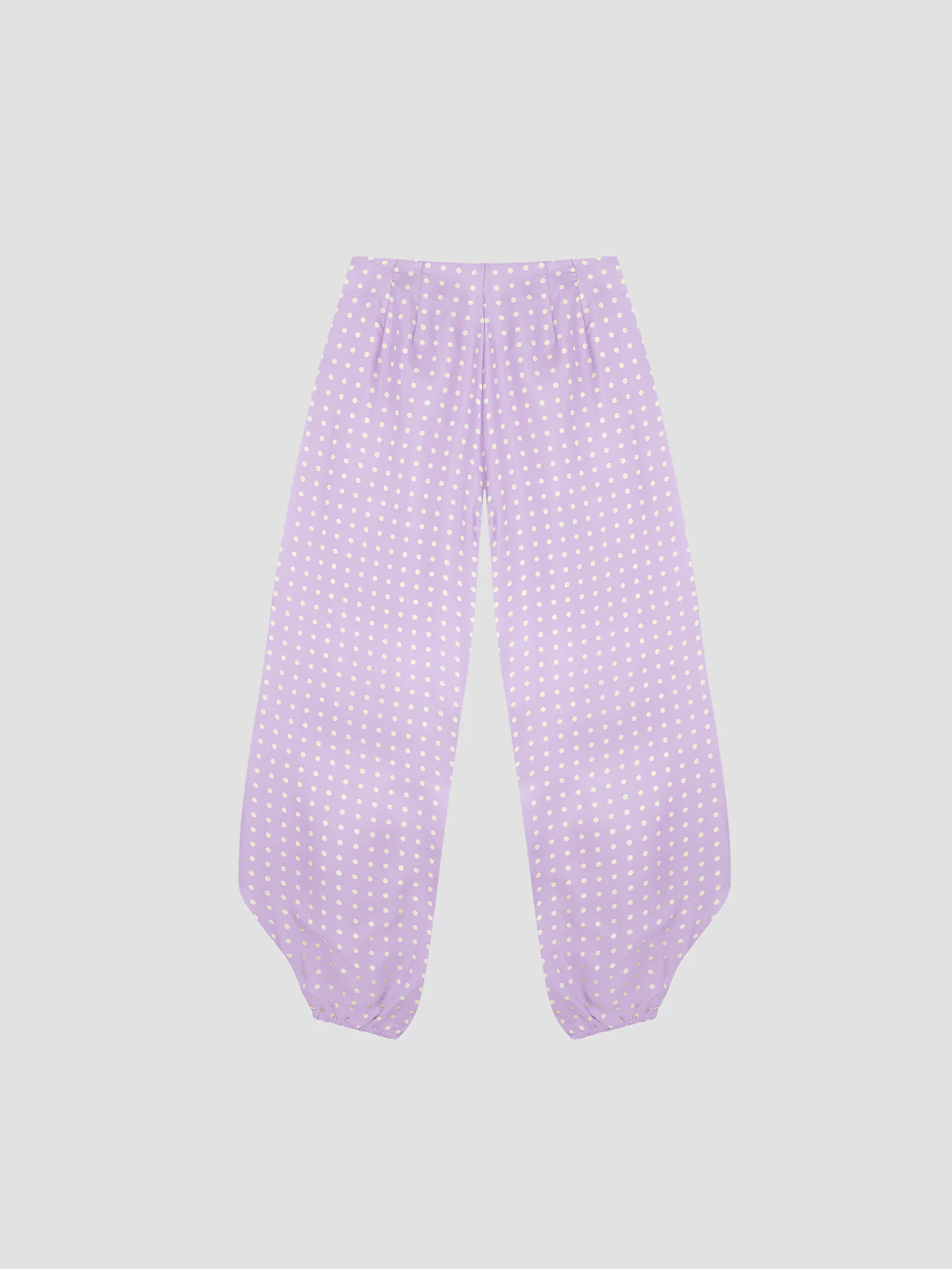 Boogie Silk Dots Pants Lila - Image 7
