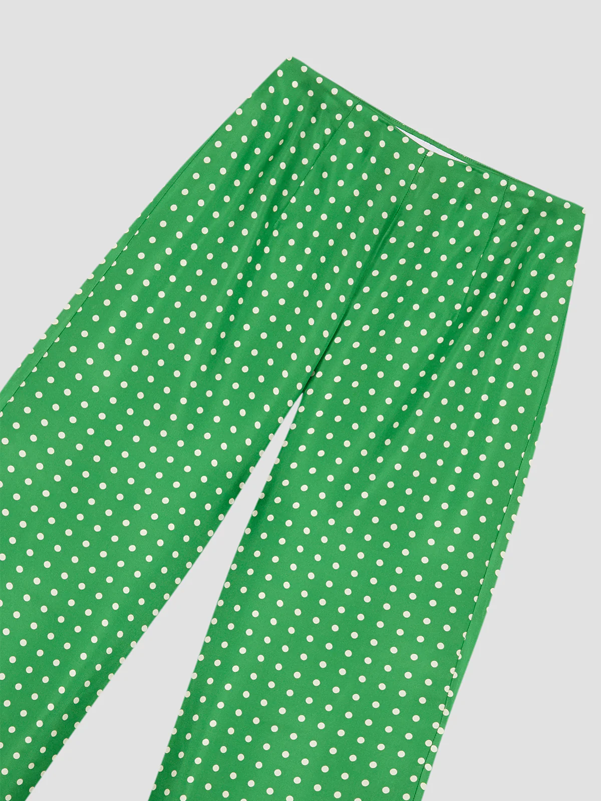 Boogie Silk Dots Pants Green - Image 6