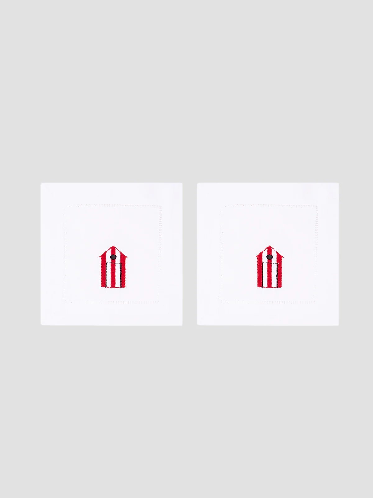 Casita Aperitif Napkin Red