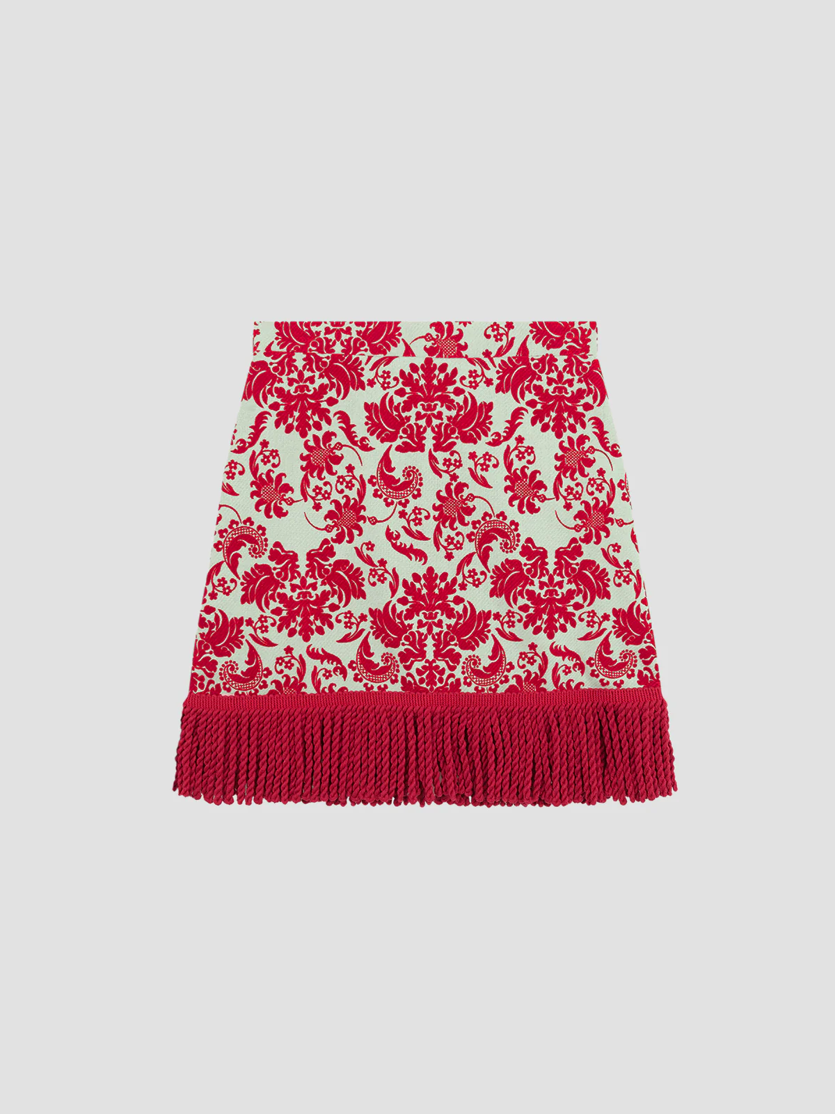 Cher Mini Skirt Wool Green