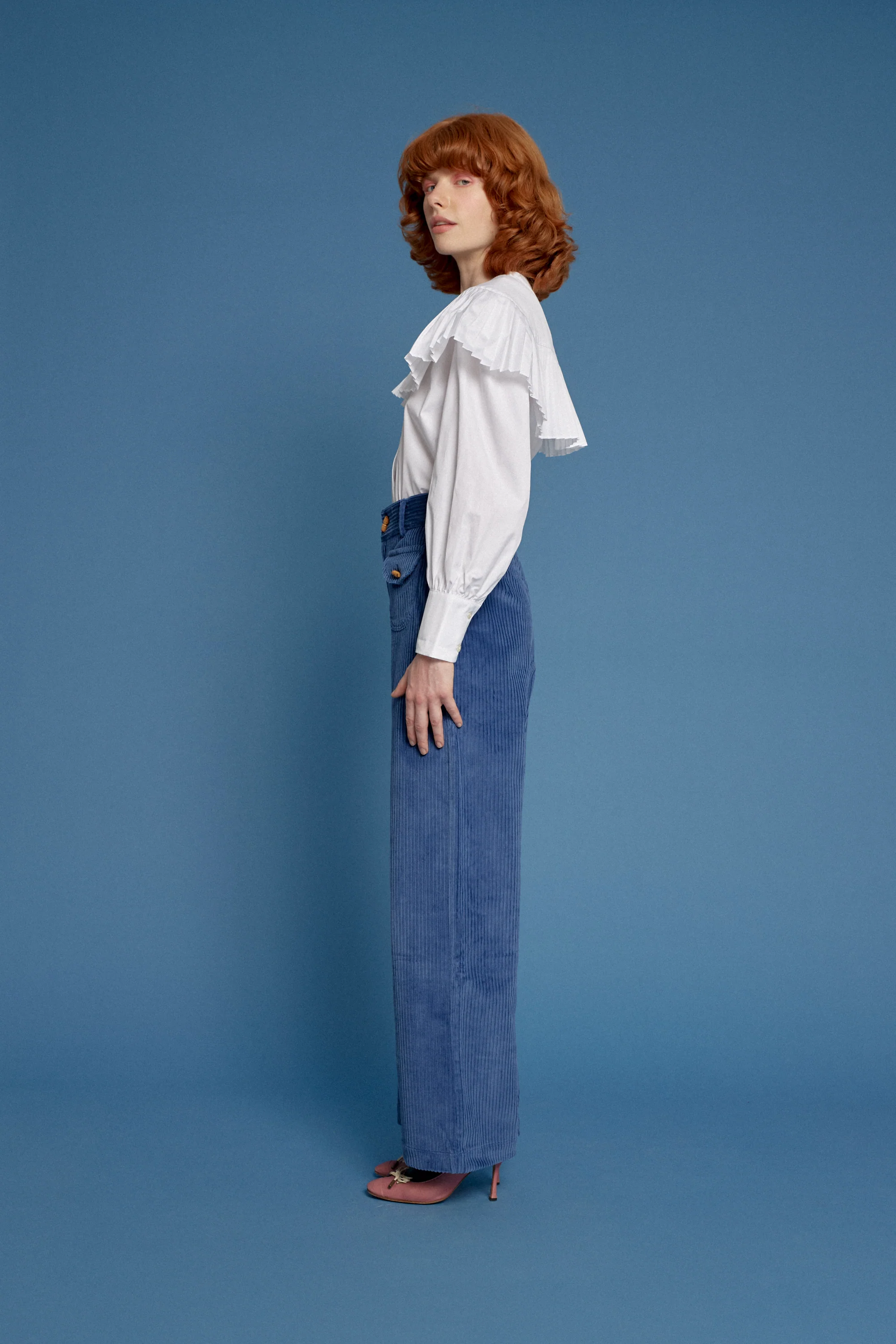 Clovis Pants Blue - Image 4