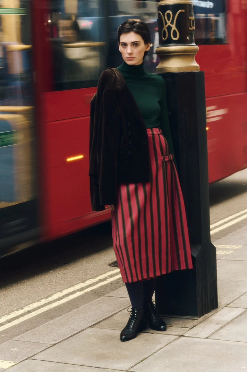 Fiona Skirt Striped - Image 4
