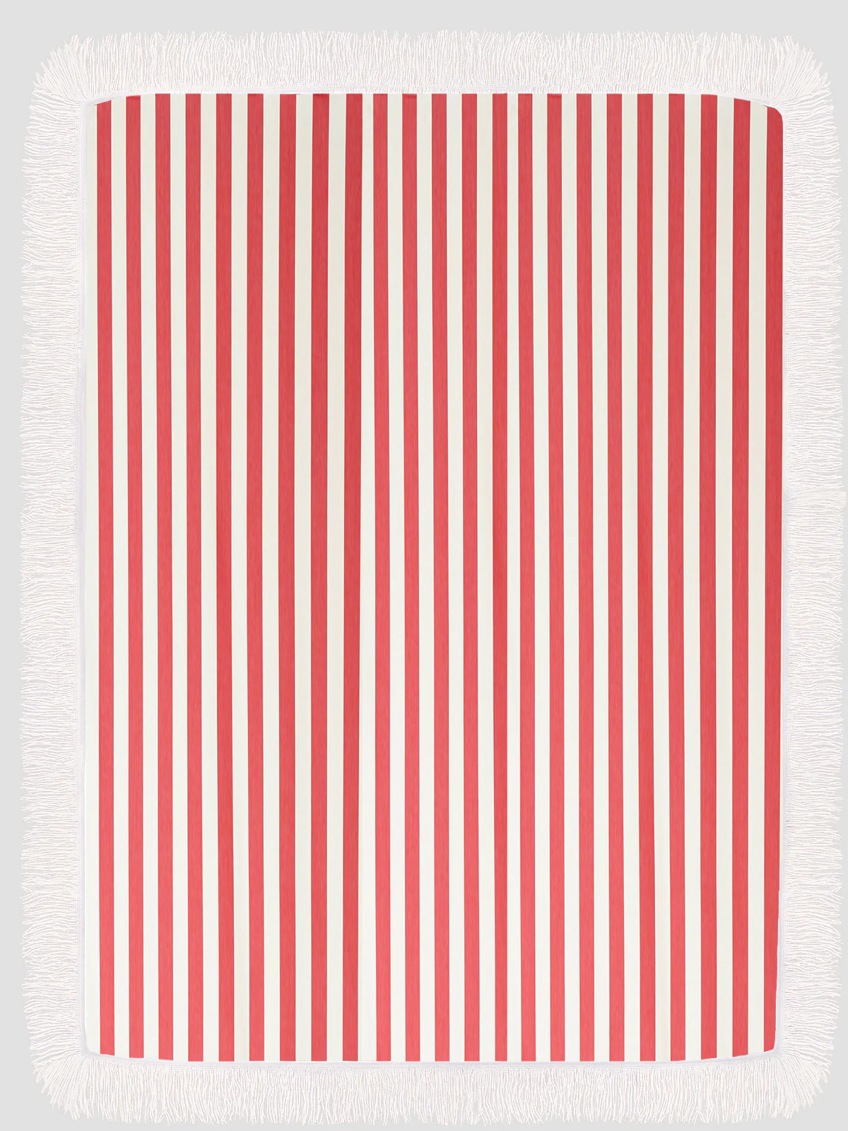 Fringed Parasol Tablecloth Red - Image 4
