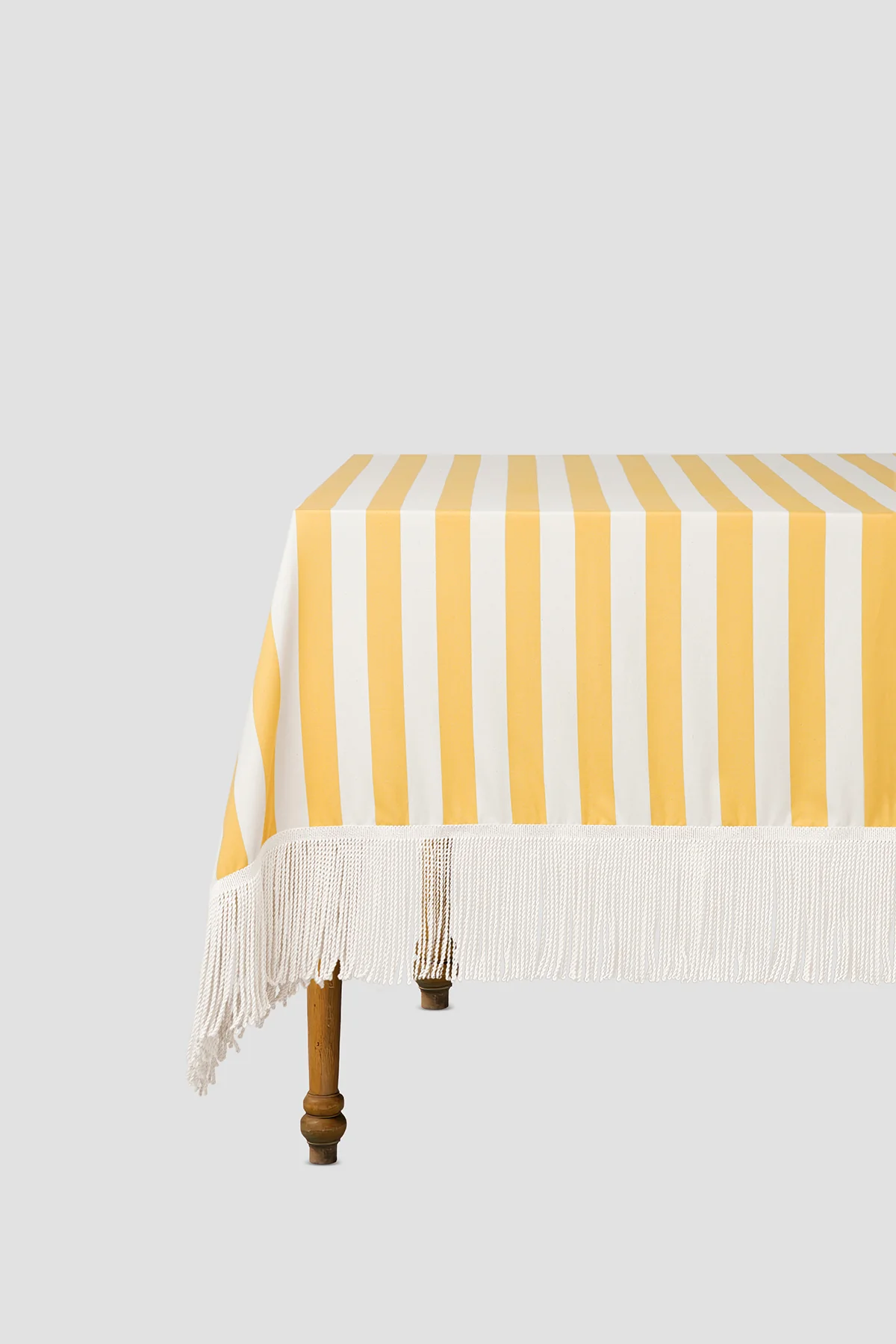 Fringed Parasol Tablecloth Yellow - Image 2