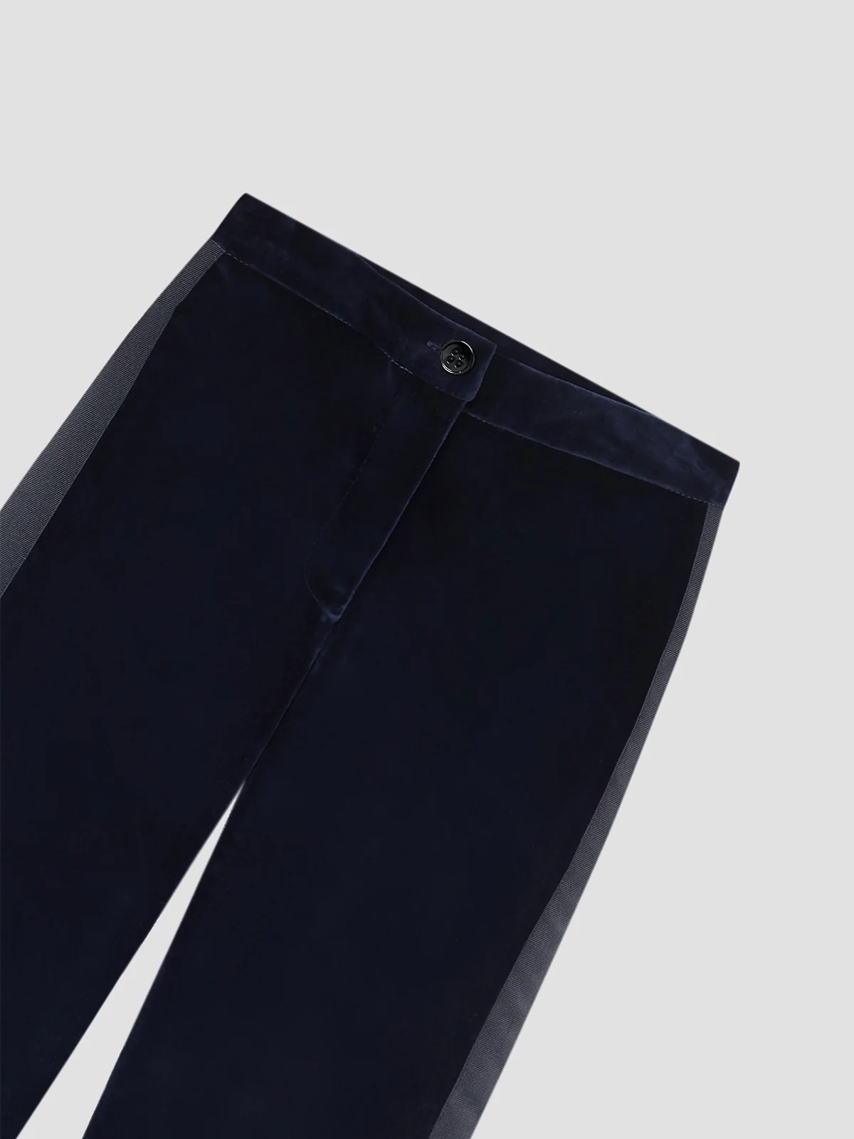 Grogue Pants Velvet Navy - Image 2