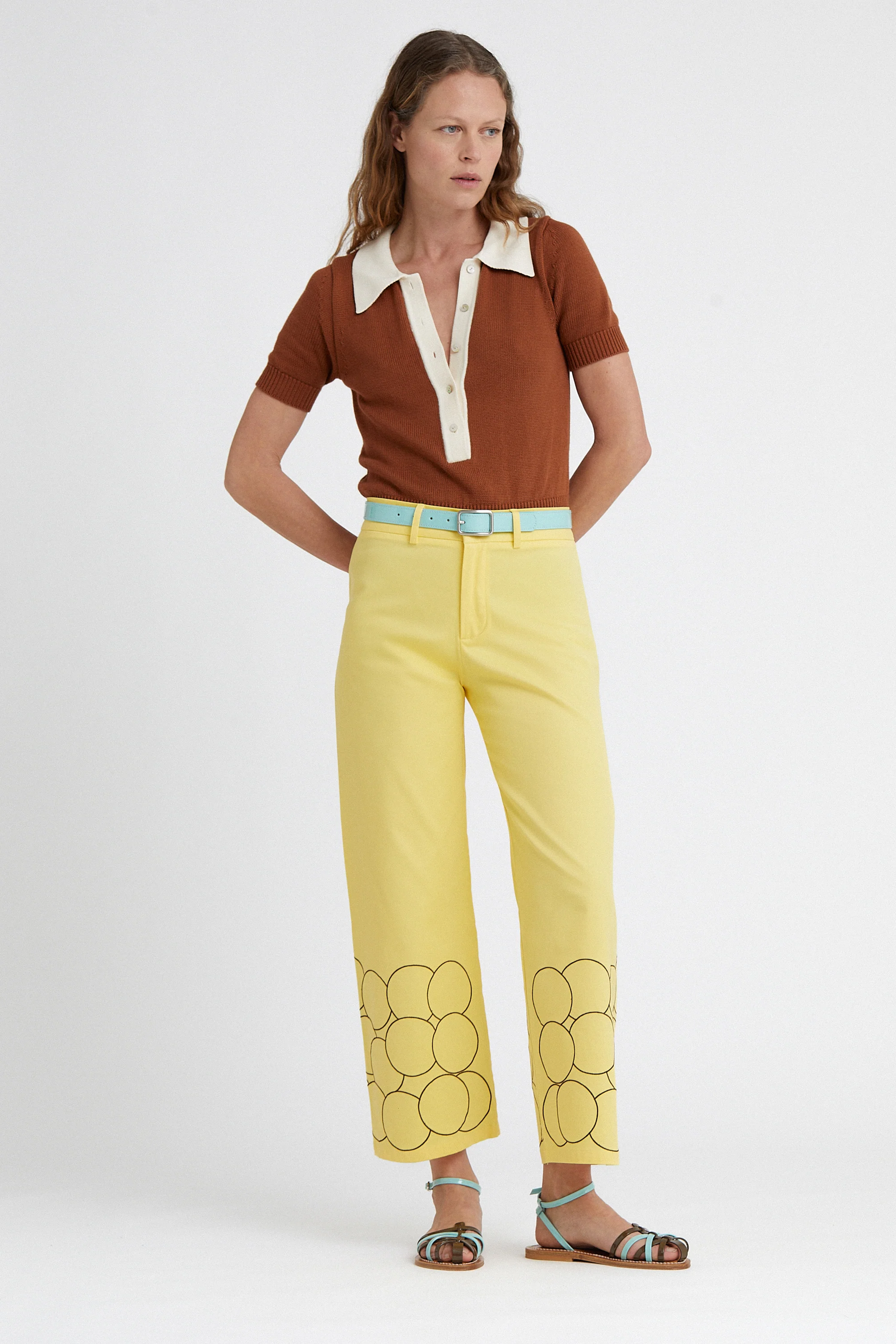 Isla Jumpsuit Brown - Image 4