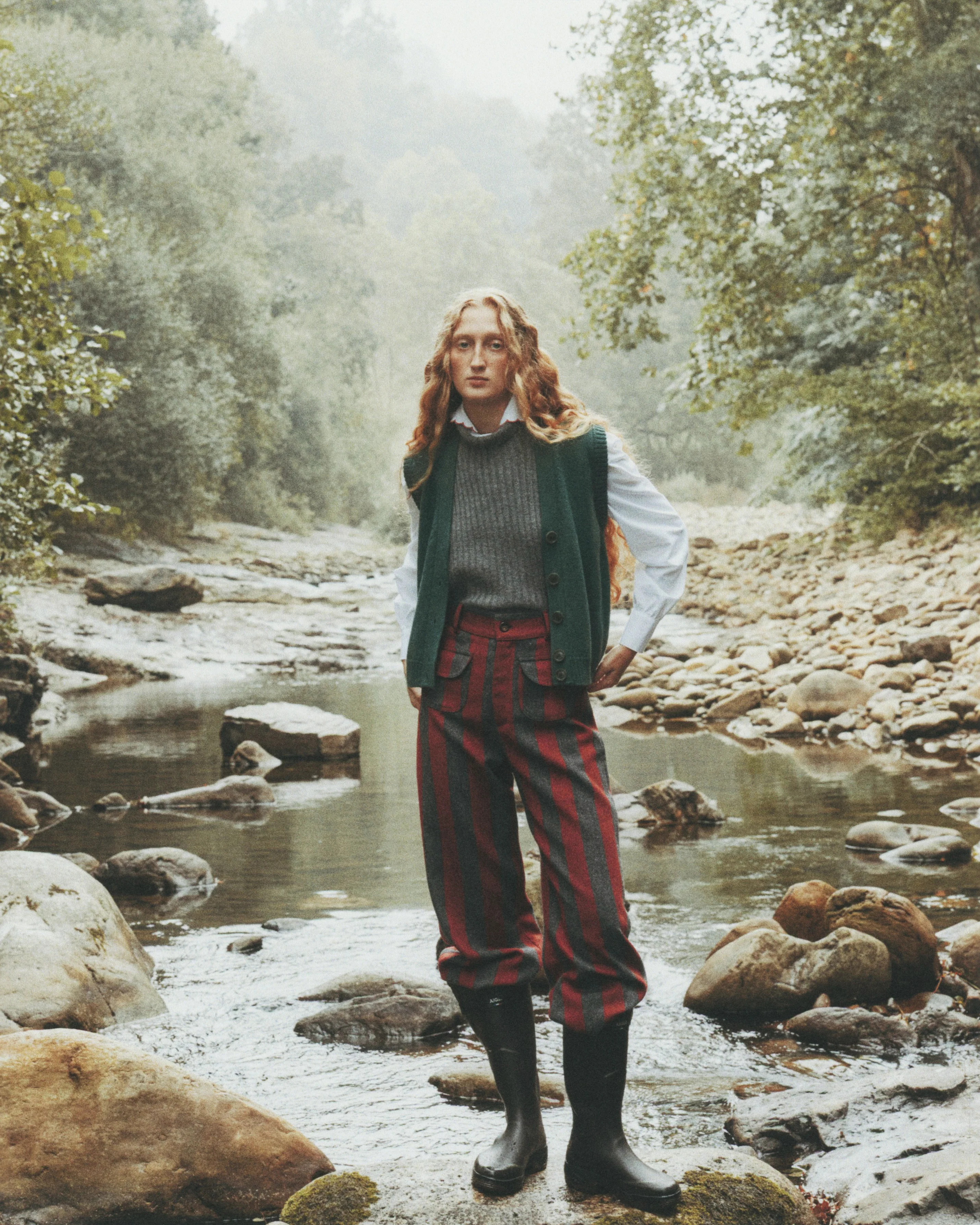 Jason Striped Wool Pants 04 - Image 4