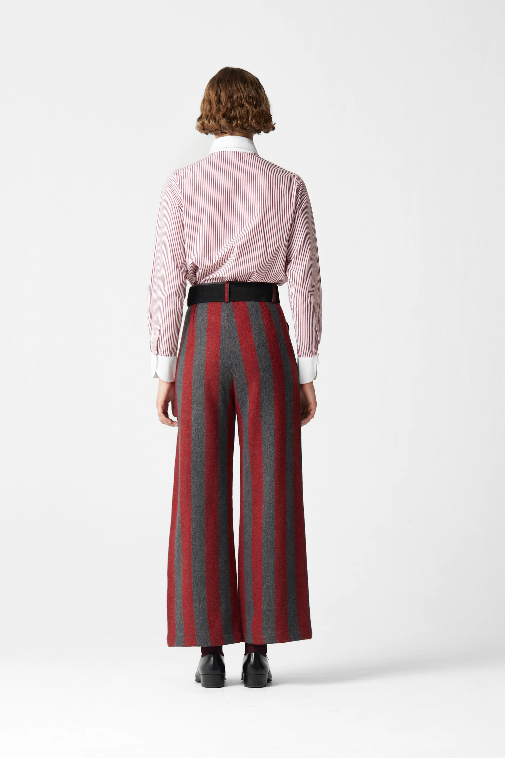 Jason Striped Wool Pants 04 - Image 5