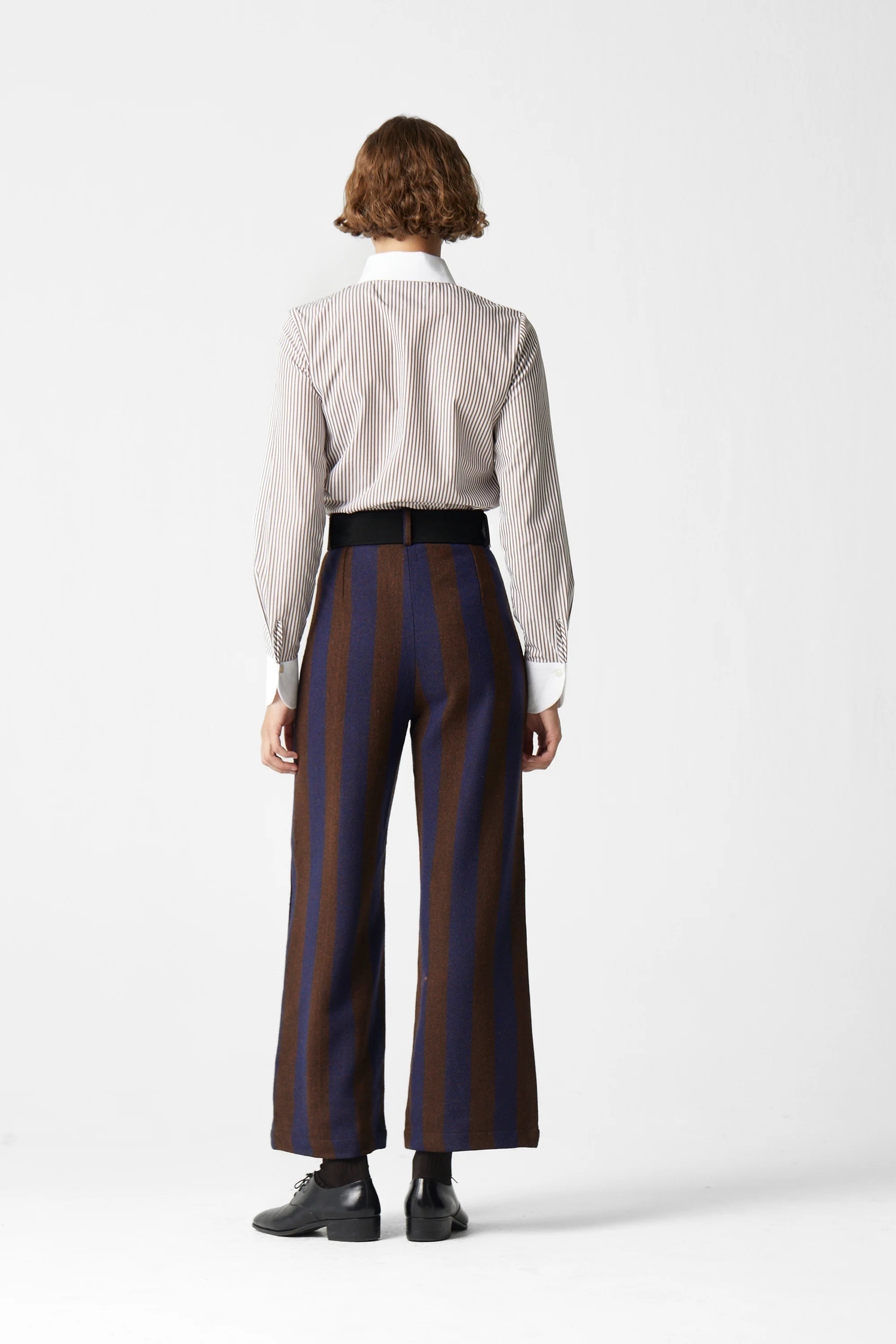 Jason Striped Wool Pants 05 - Image 5