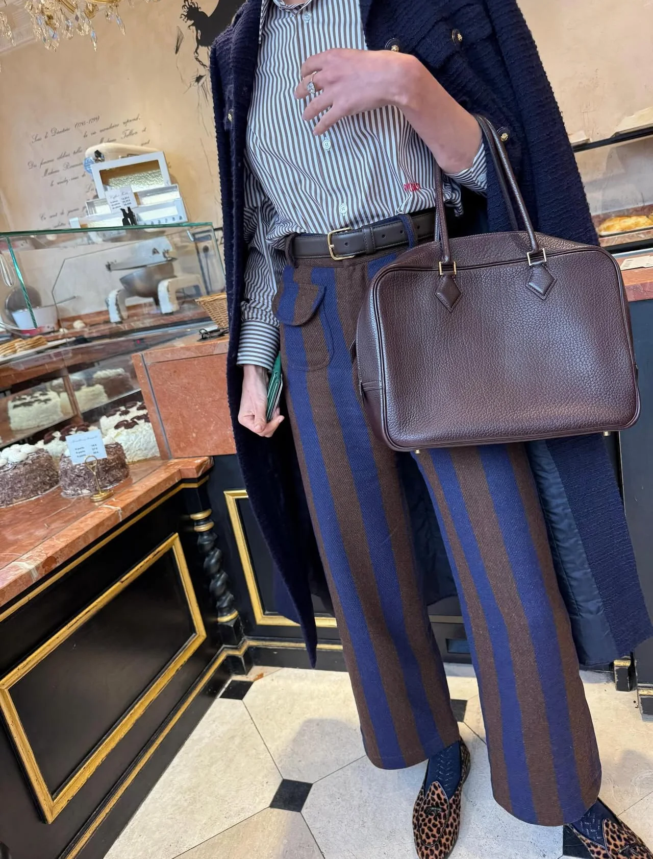 Jason Striped Wool Pants 05 - Image 7
