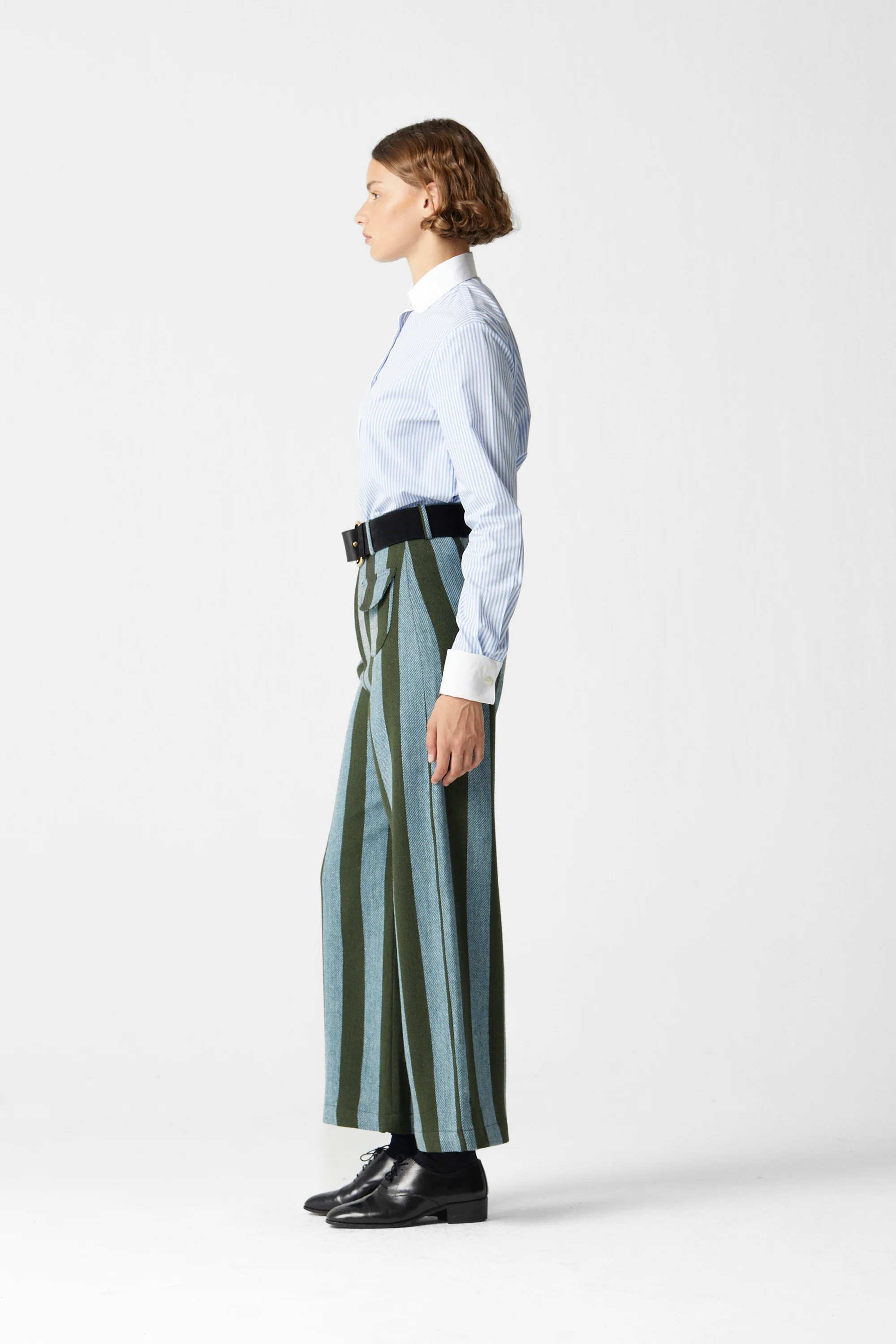 Jason Striped Wool Pants 06 - Image 3