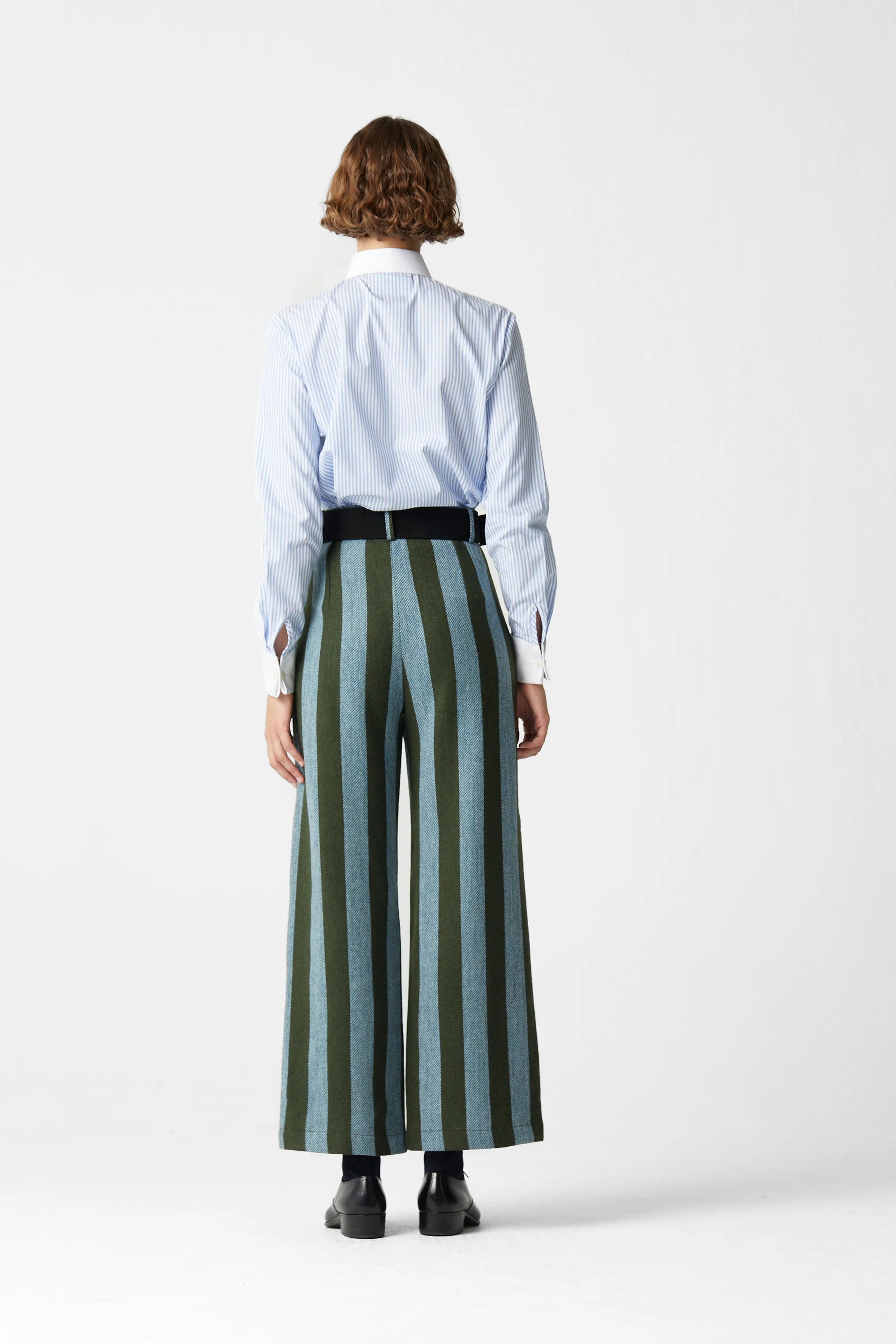 Jason Striped Wool Pants 06 - Image 4