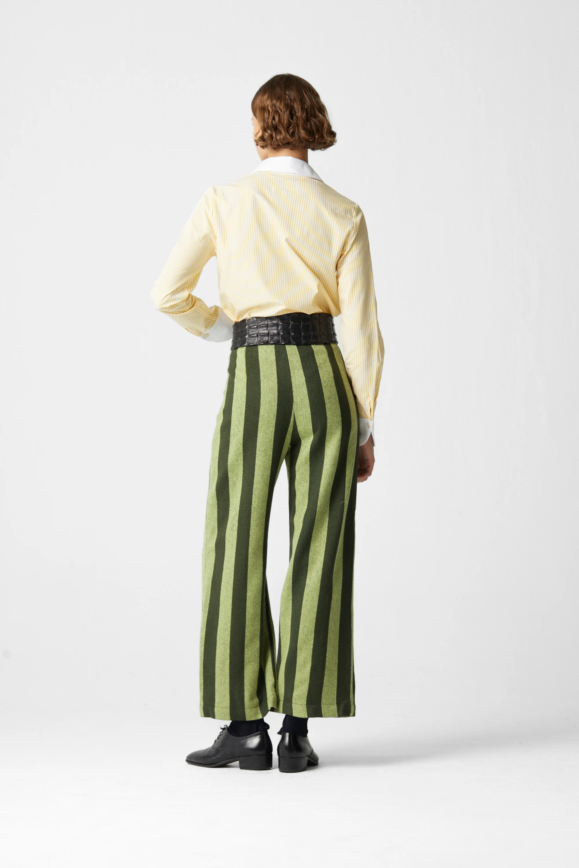 Jason Striped Wool Pants 08 - Image 5