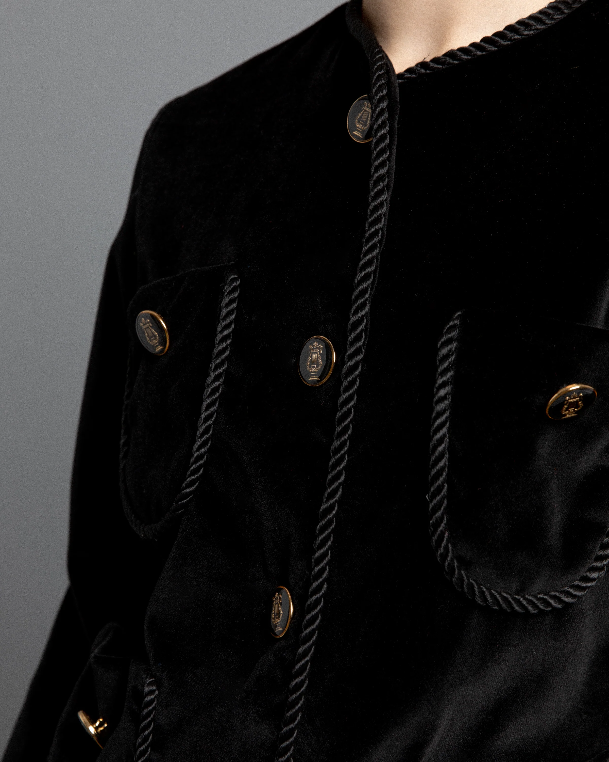 Jockey Blazer Velvet Black - Image 3
