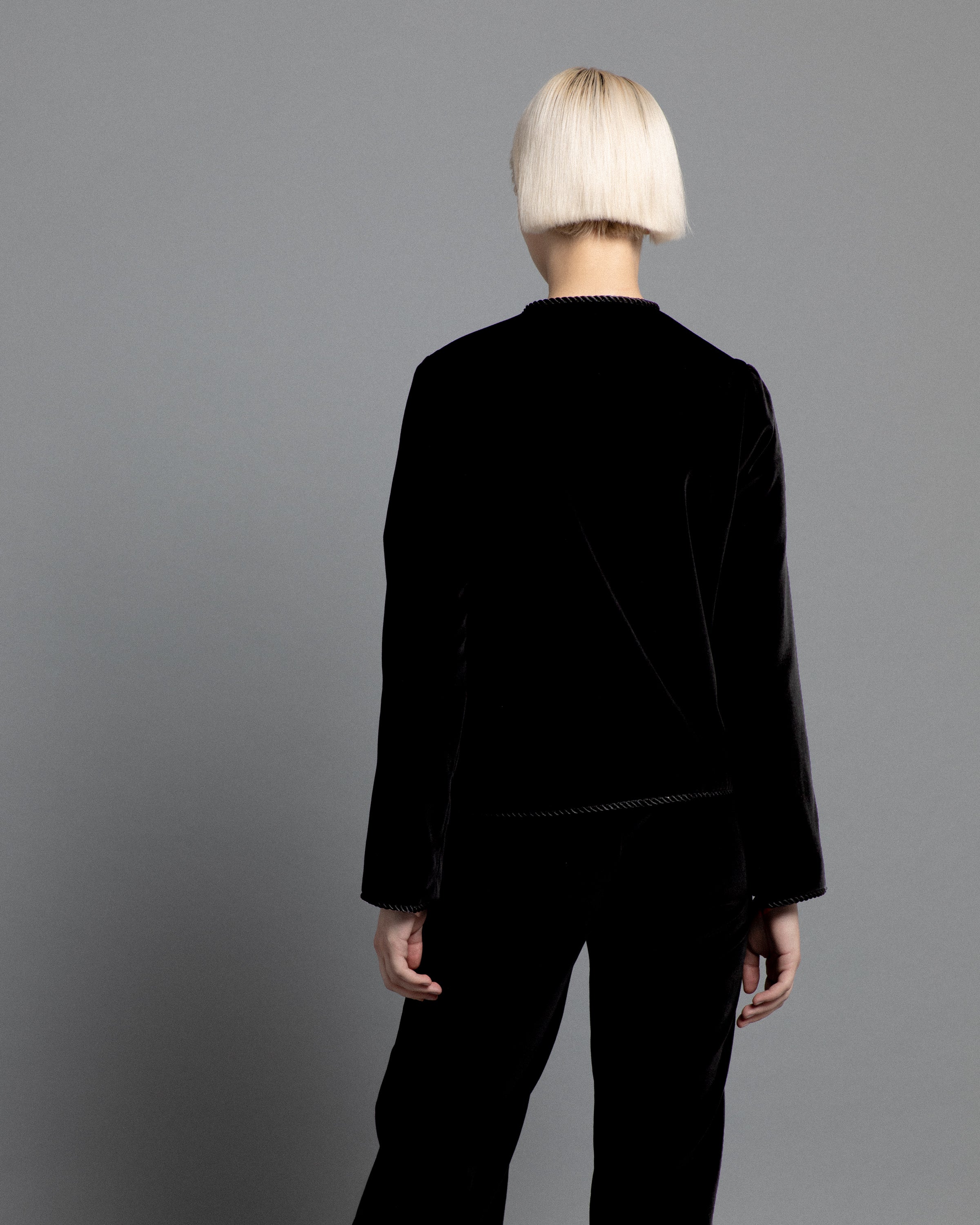 Jockey Blazer Velvet Black - Image 4