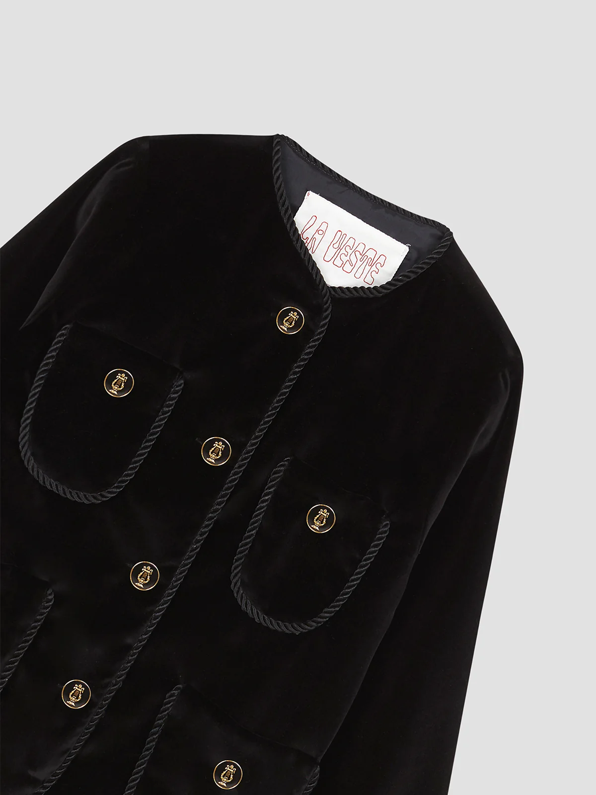 Jockey Blazer Velvet Black - Image 6