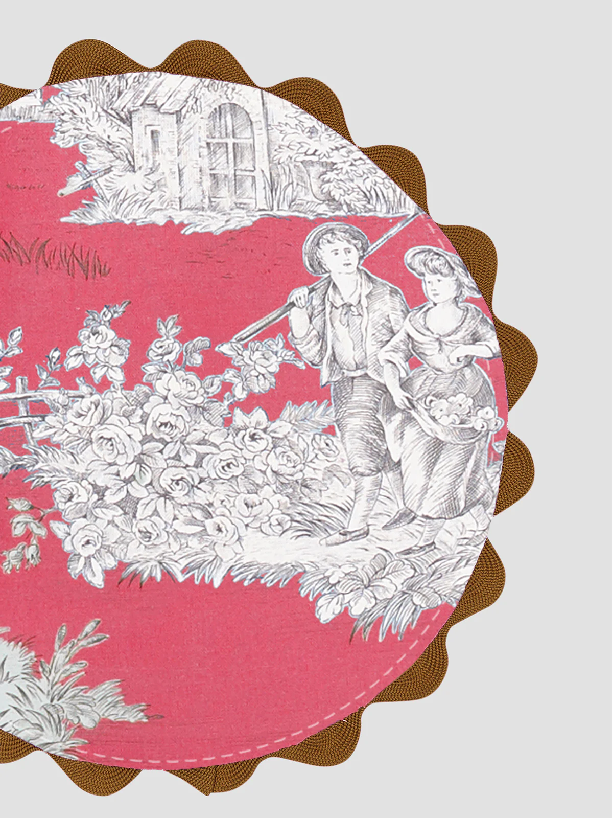 Jouy Underplate Red - Image 2