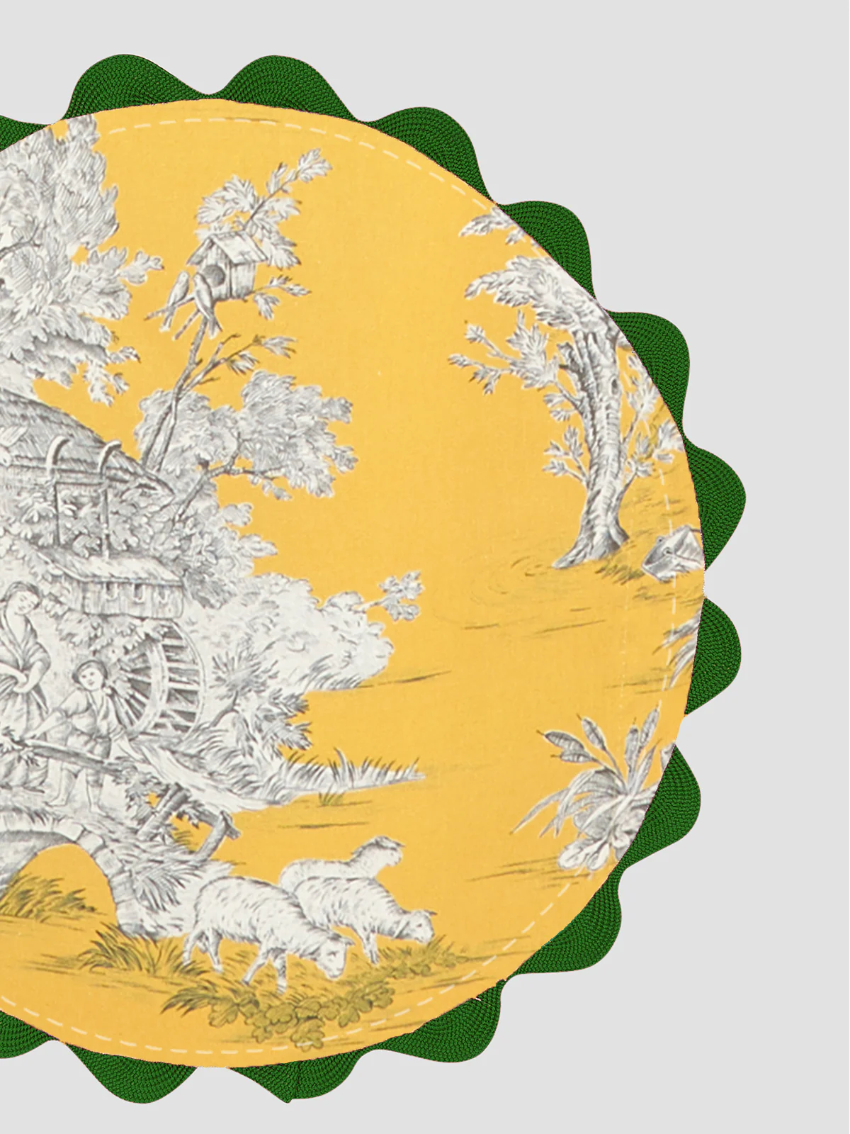 Jouy Underplate Yellow - Image 2