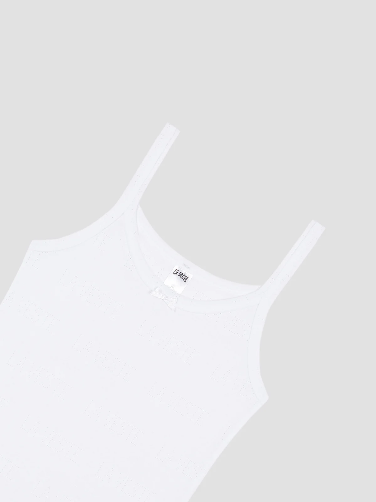 La Veste Strappy Top White - Image 3