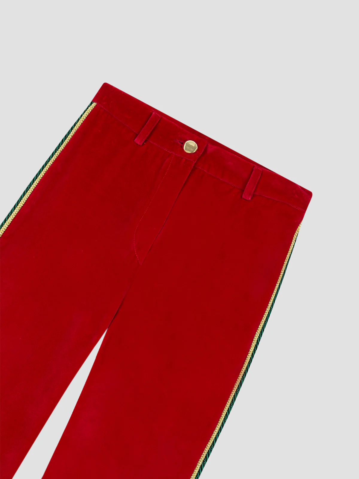 Leonor Pants Velvet Red - Image 2