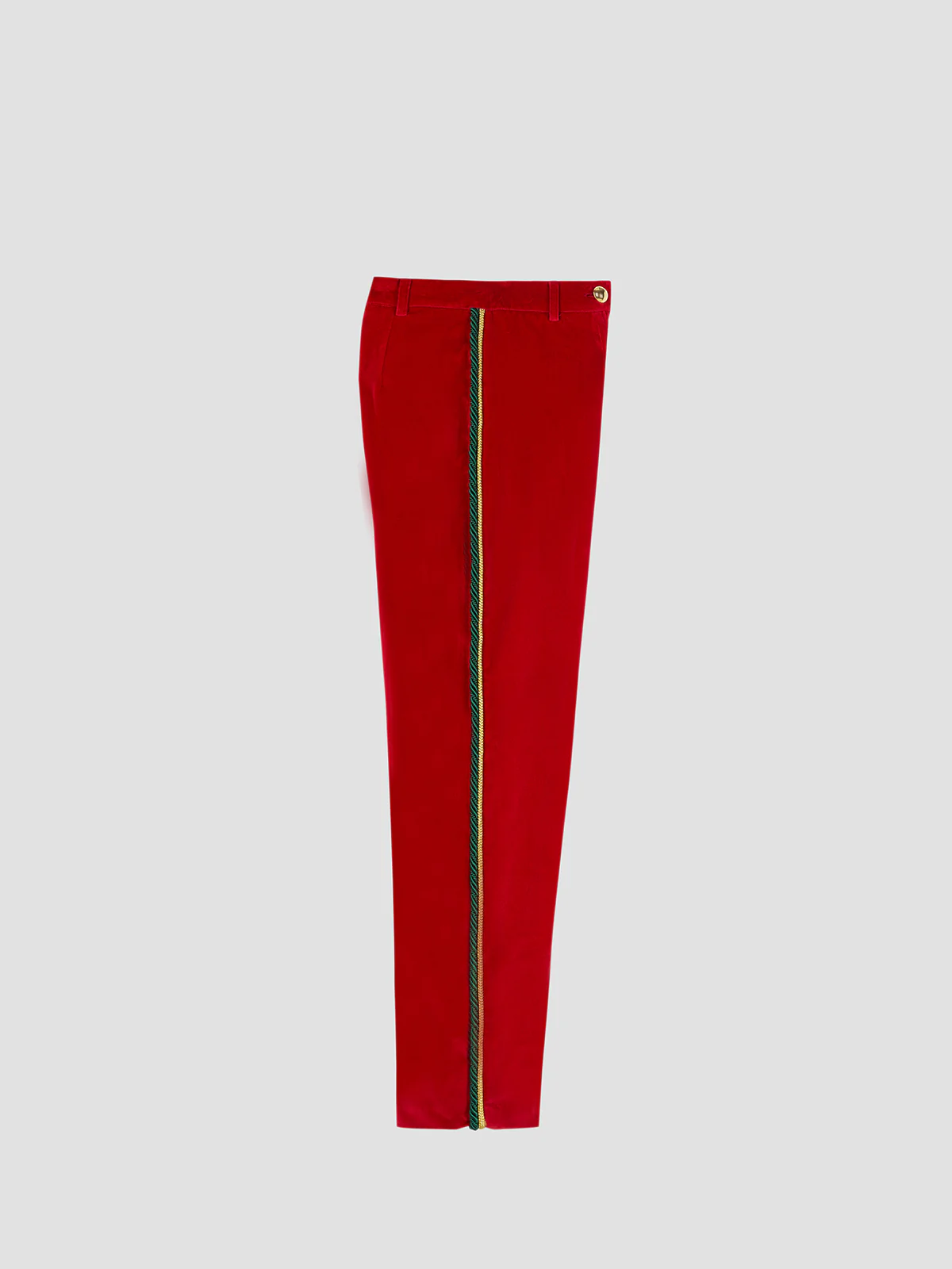 Leonor Pants Velvet Red - Image 3