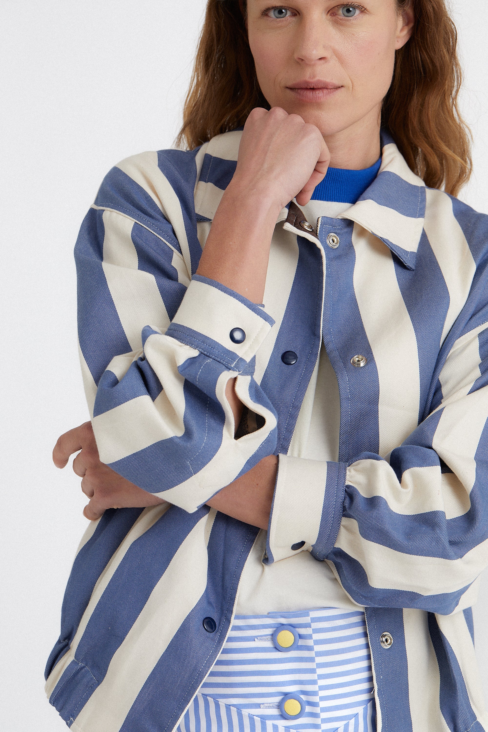 Parasol Bomber Jacket Blue - Image 3