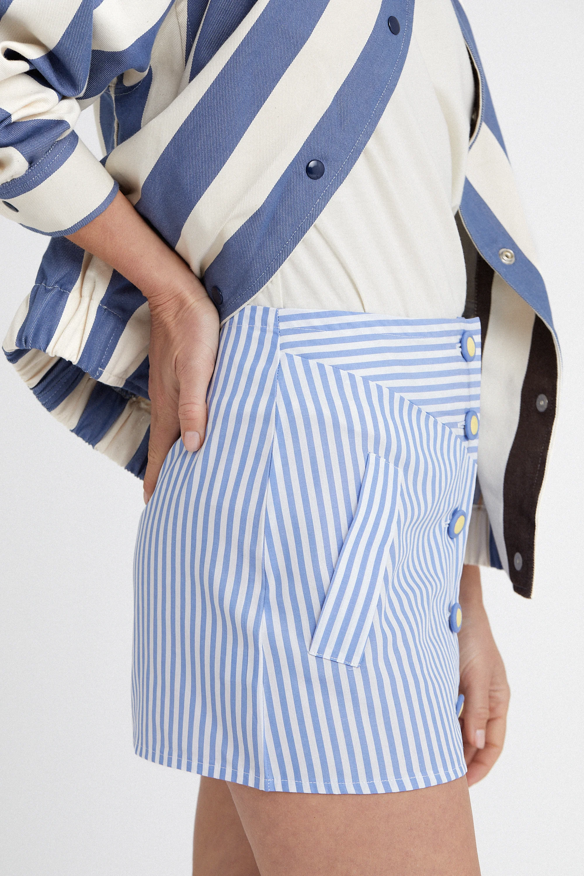 Parasol Bomber Jacket Blue - Image 4