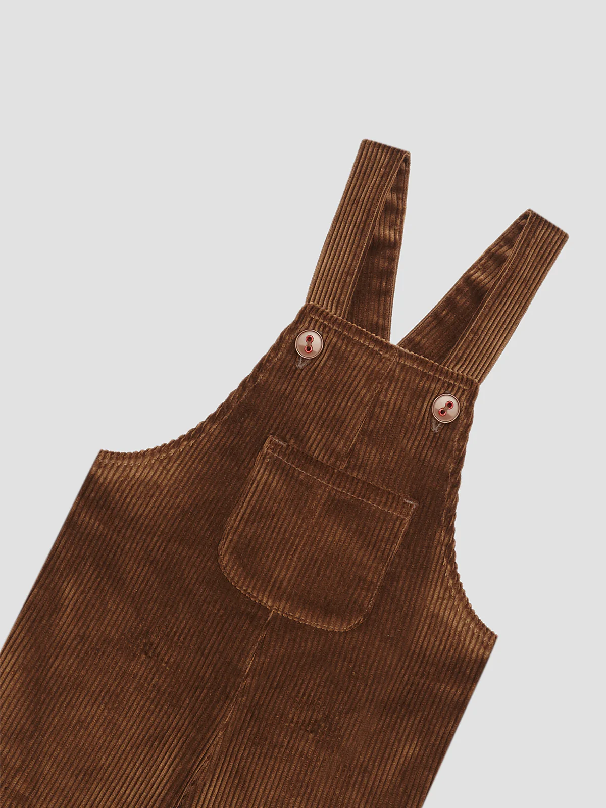 Mini Jumpsuit Corduroy Brown - Image 2