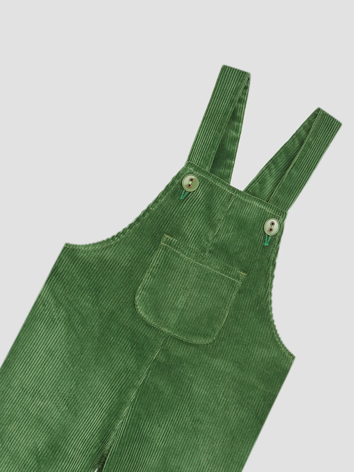 Mini Jumpsuit Corduroy Green - Image 2