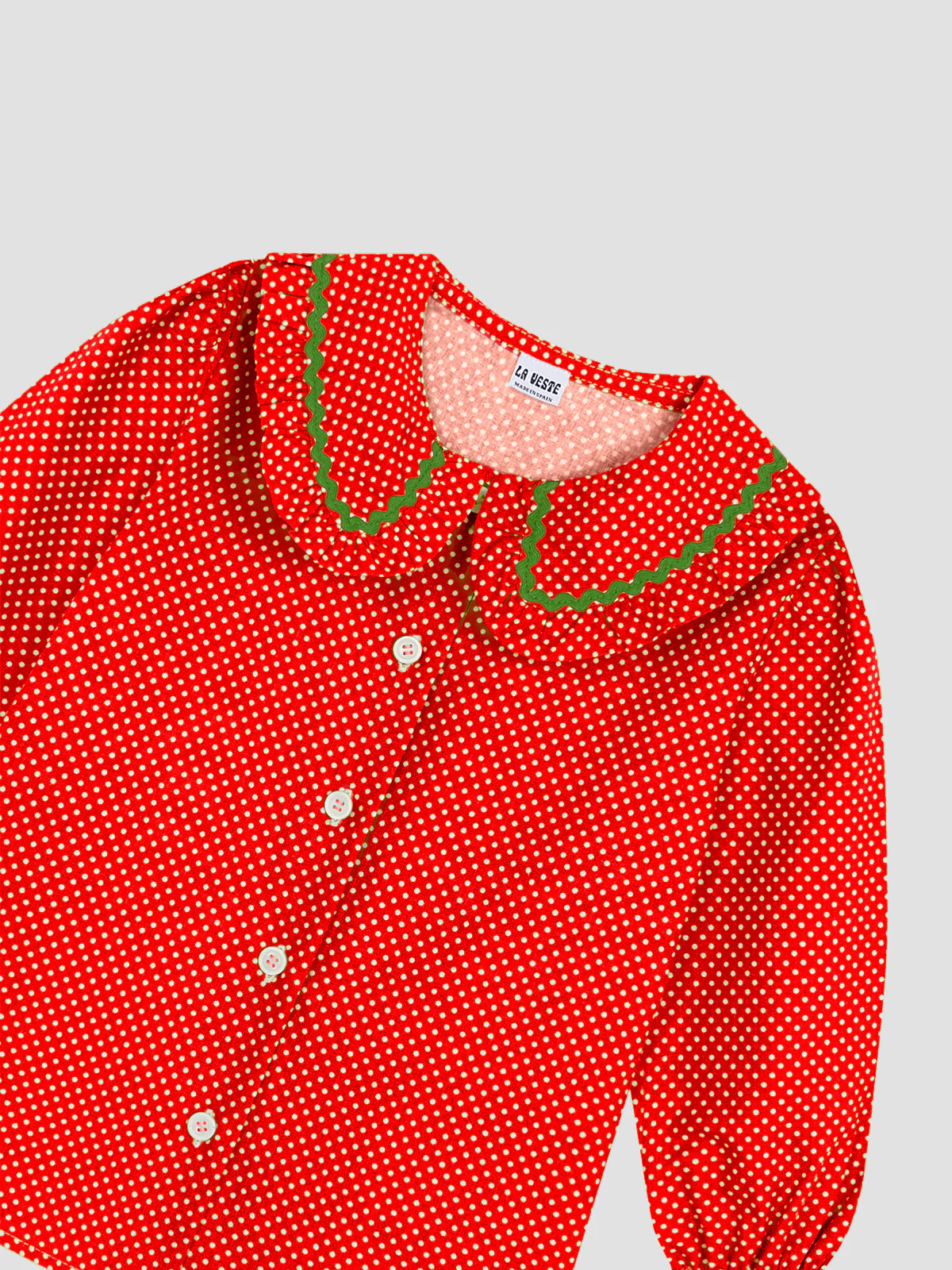 Mini School Shirt Dot 01 - Image 2