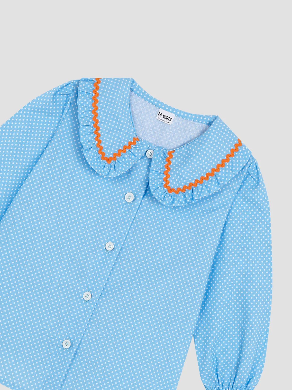 Mini School Shirt Dot 03 - Image 2