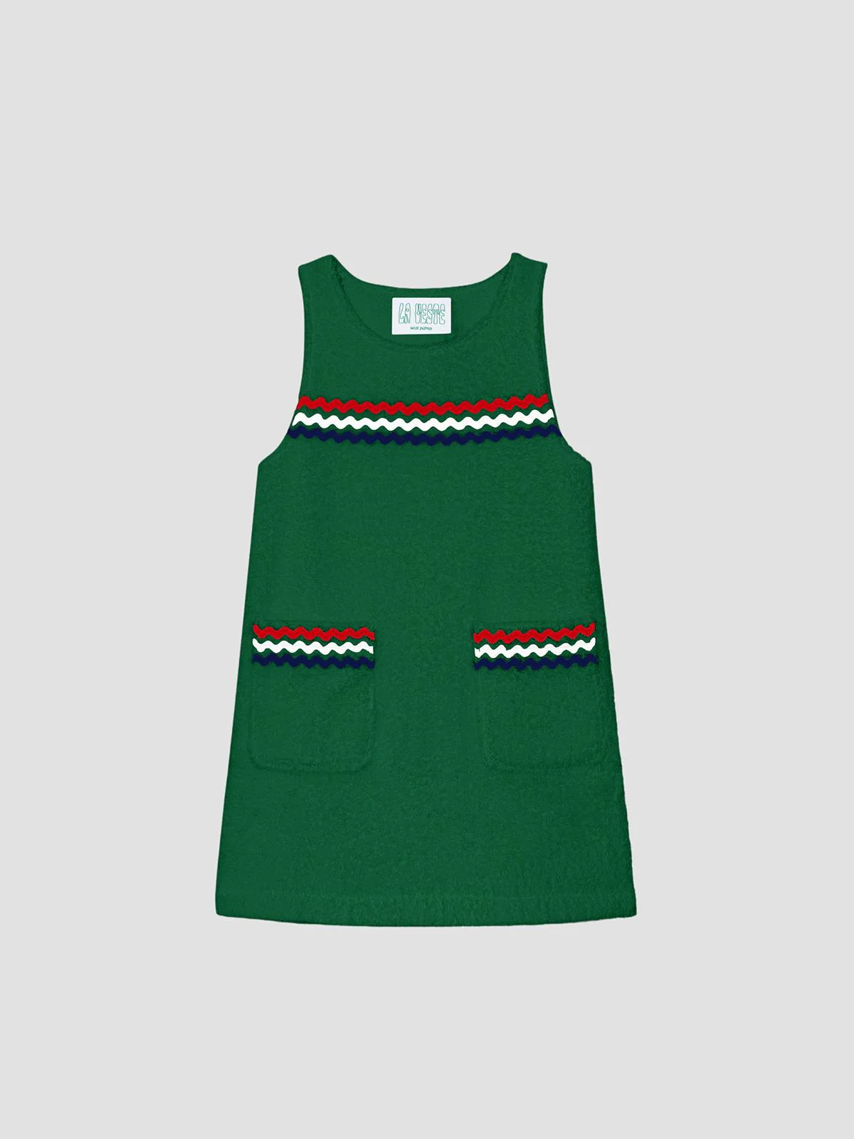Mini Towel Dress Green
