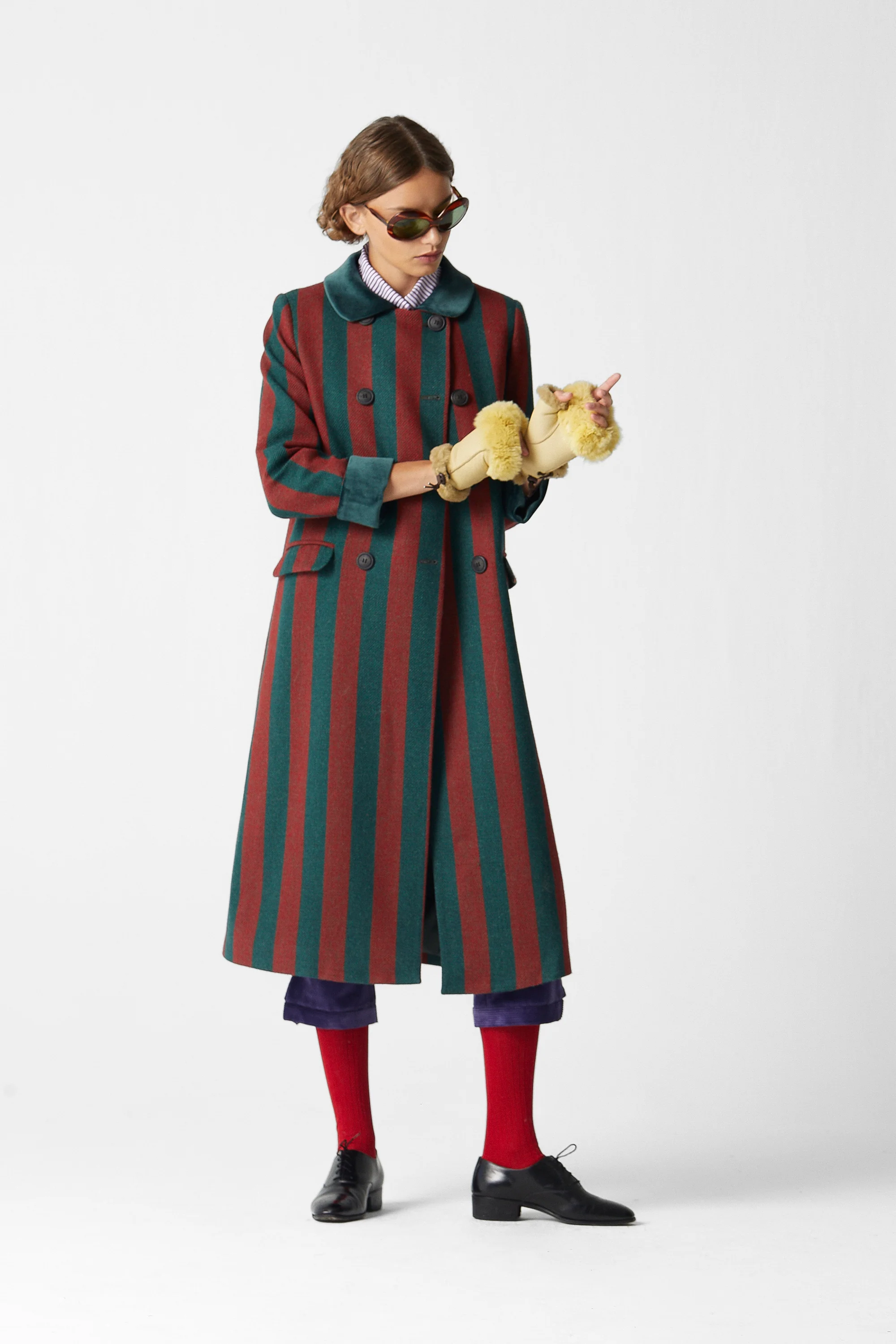 Miranda Coat Striped - Image 3