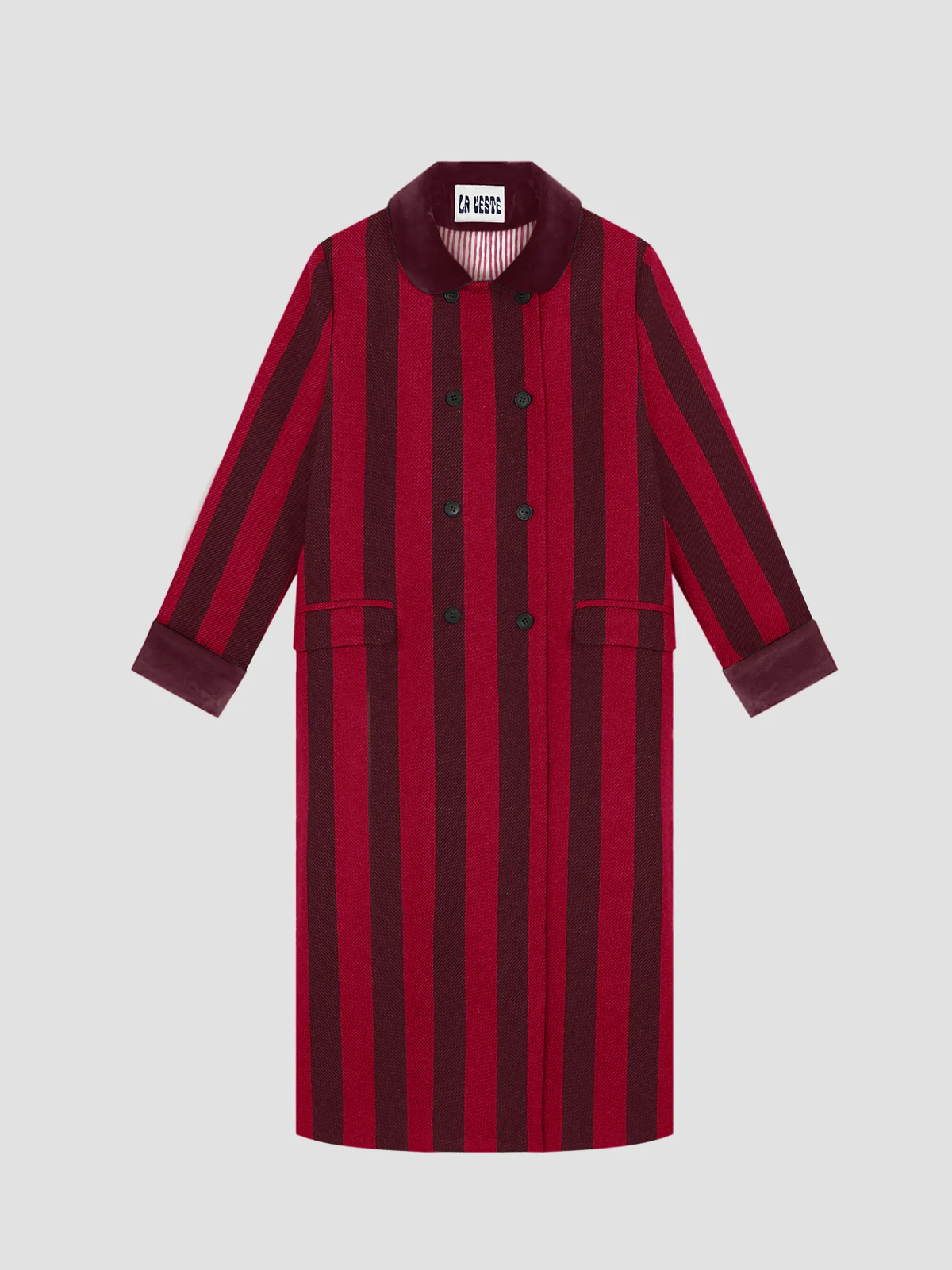 Miranda Coat Striped 07