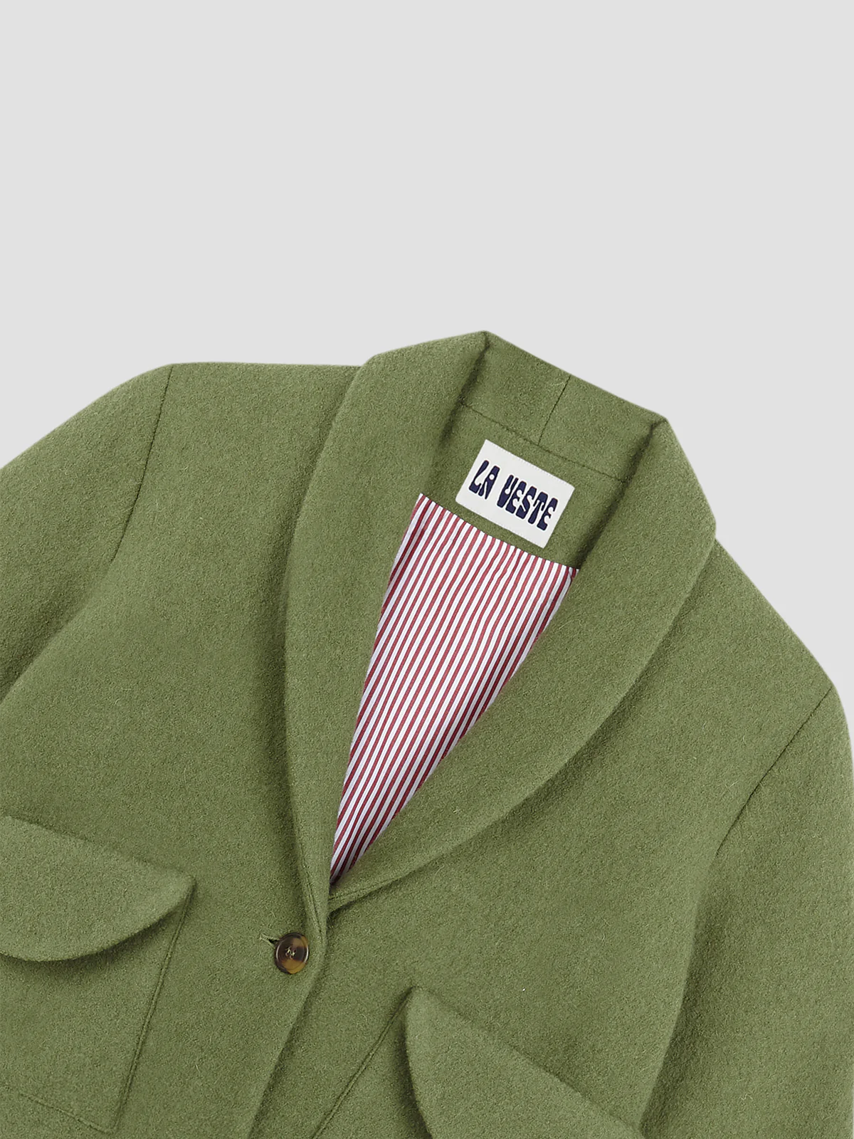 Monty Wool Jacket Green - Image 3