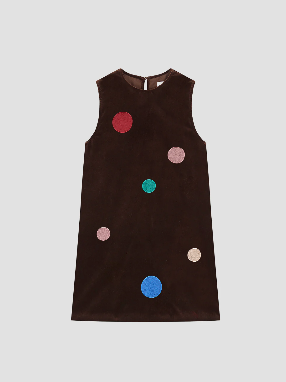 Morelino Velvet Dress Brown