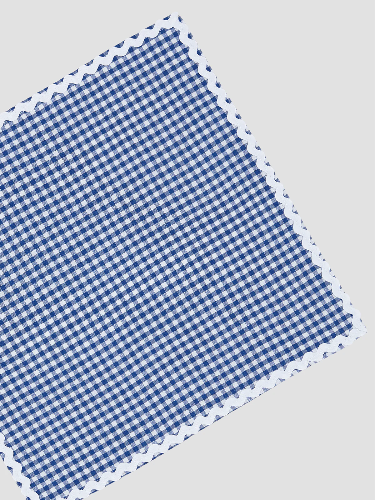 Napkin Gretel Check Blue - Image 2