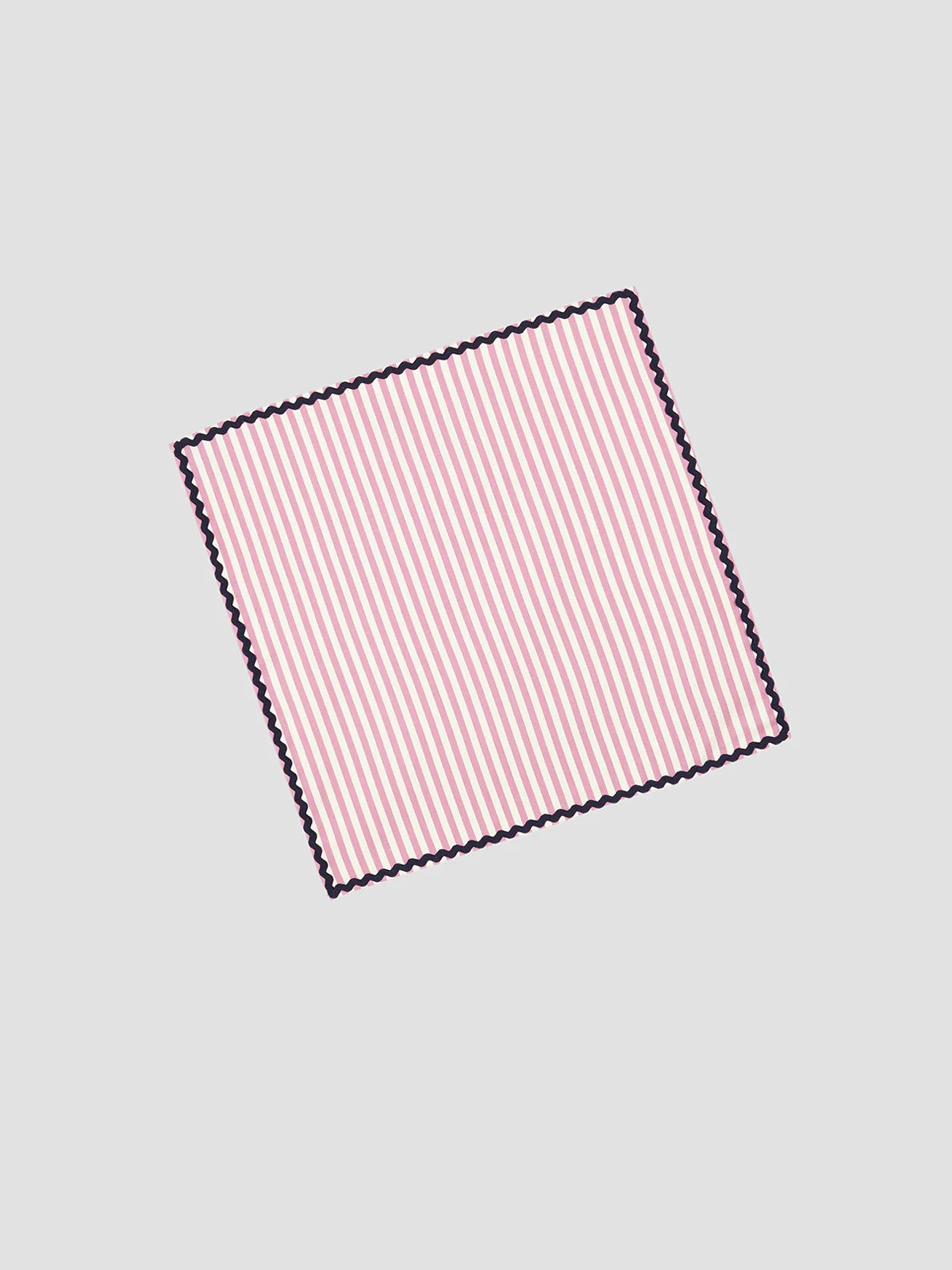 Napkin Vertical Stripe Pink - Image 2