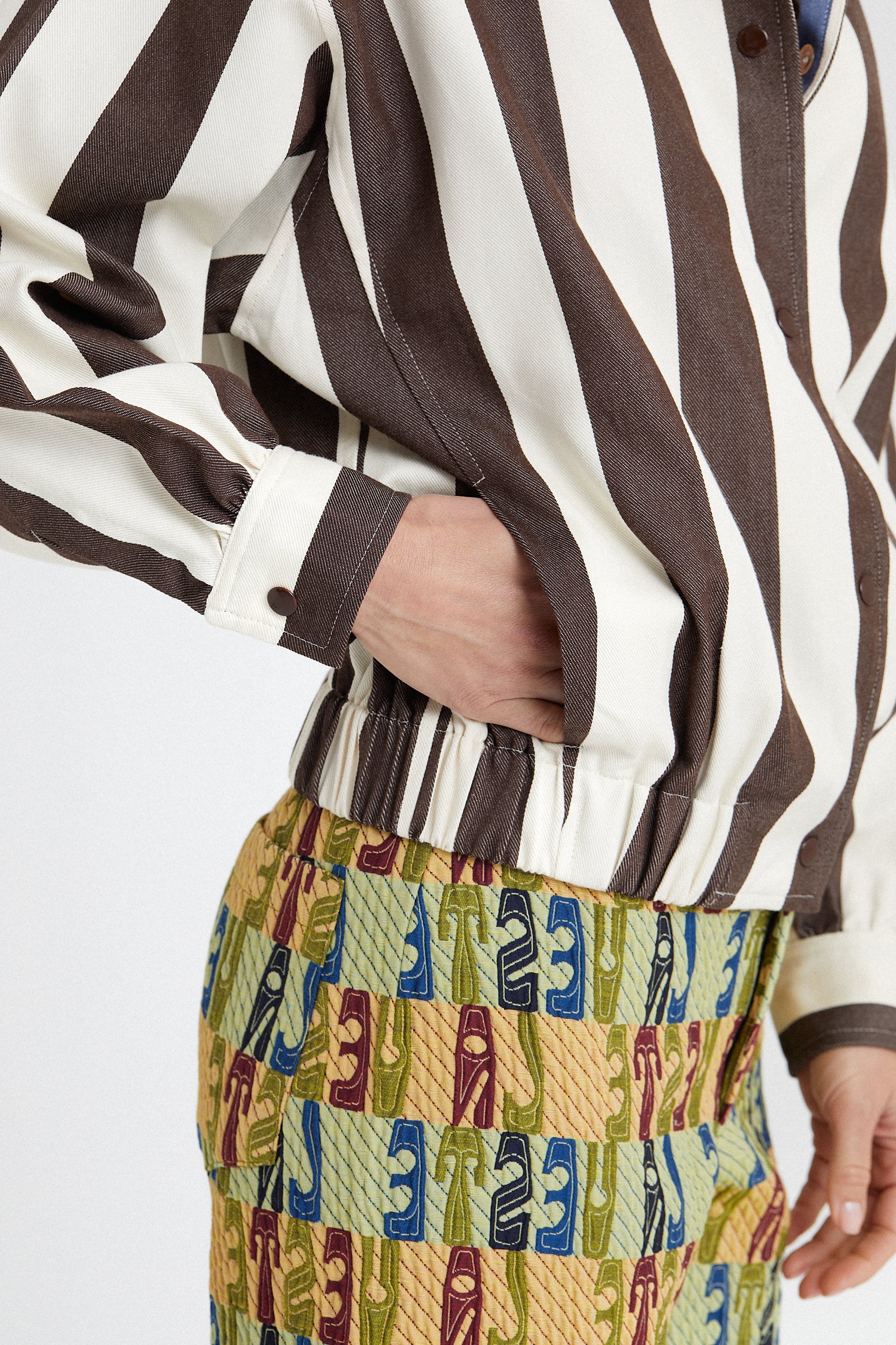 Parasol Bomber Jacket Brown - Image 4