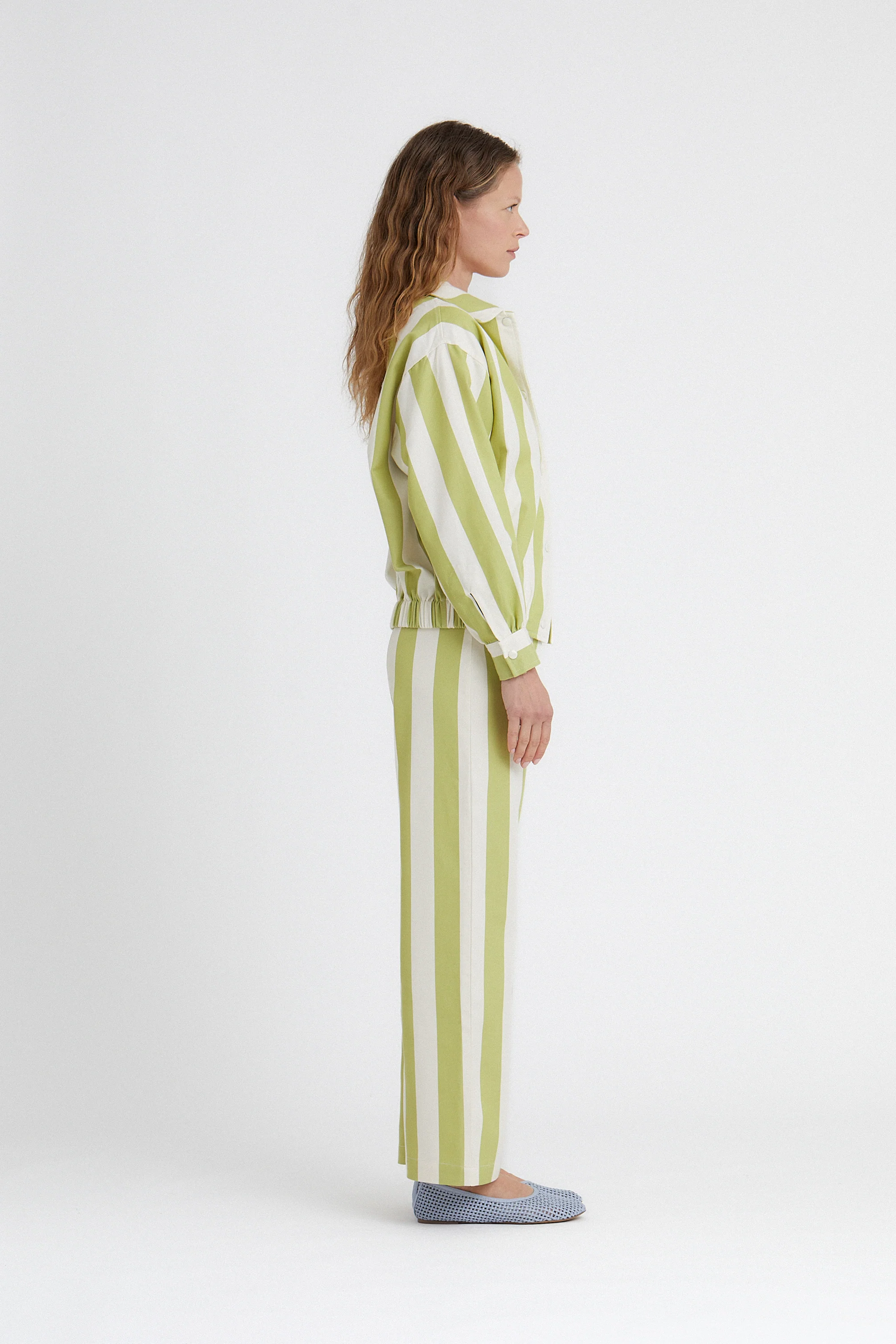 Parasol Bomber Jacket Lime - Image 4