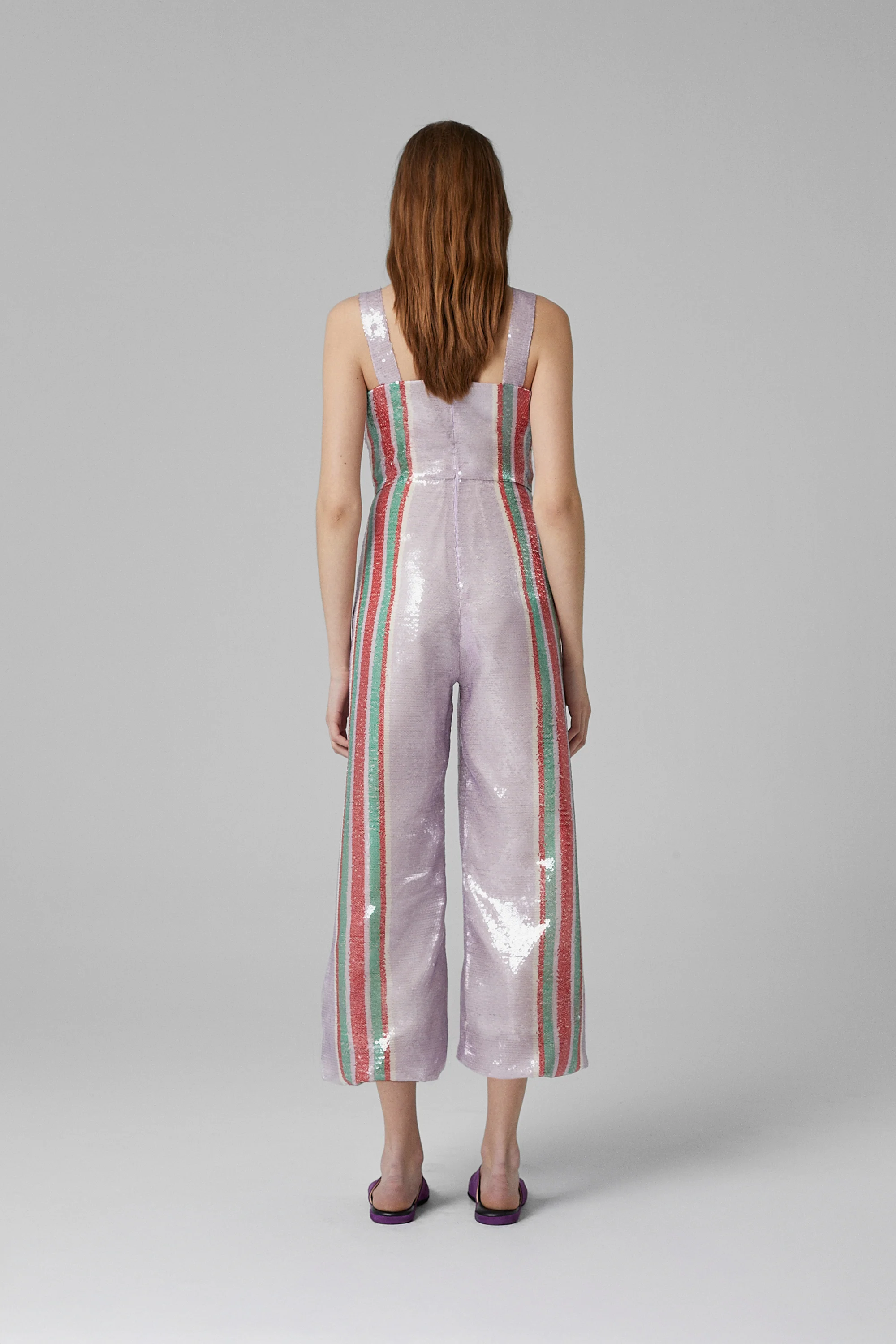 Pippi Sequin Jumpsuit Lila - Image 4