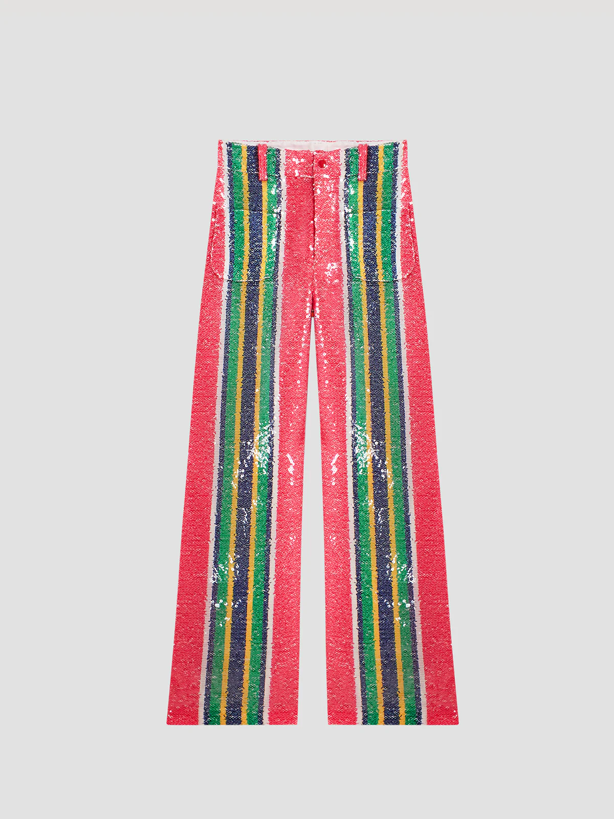 Pippi Sequin Pants Red
